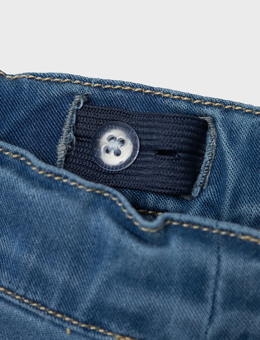 name it - NMFBELLA WIDE JEANS 6485-TO NOOS - brede jeans - medium blue denim - 5