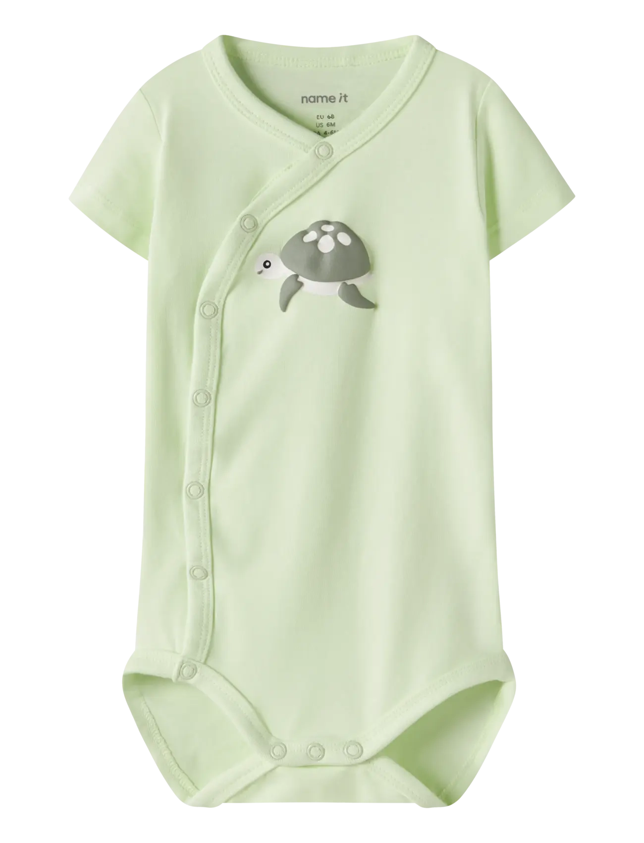 name it NBMVACION SS WRAP BODY - Bodies - LIME CREAM / green