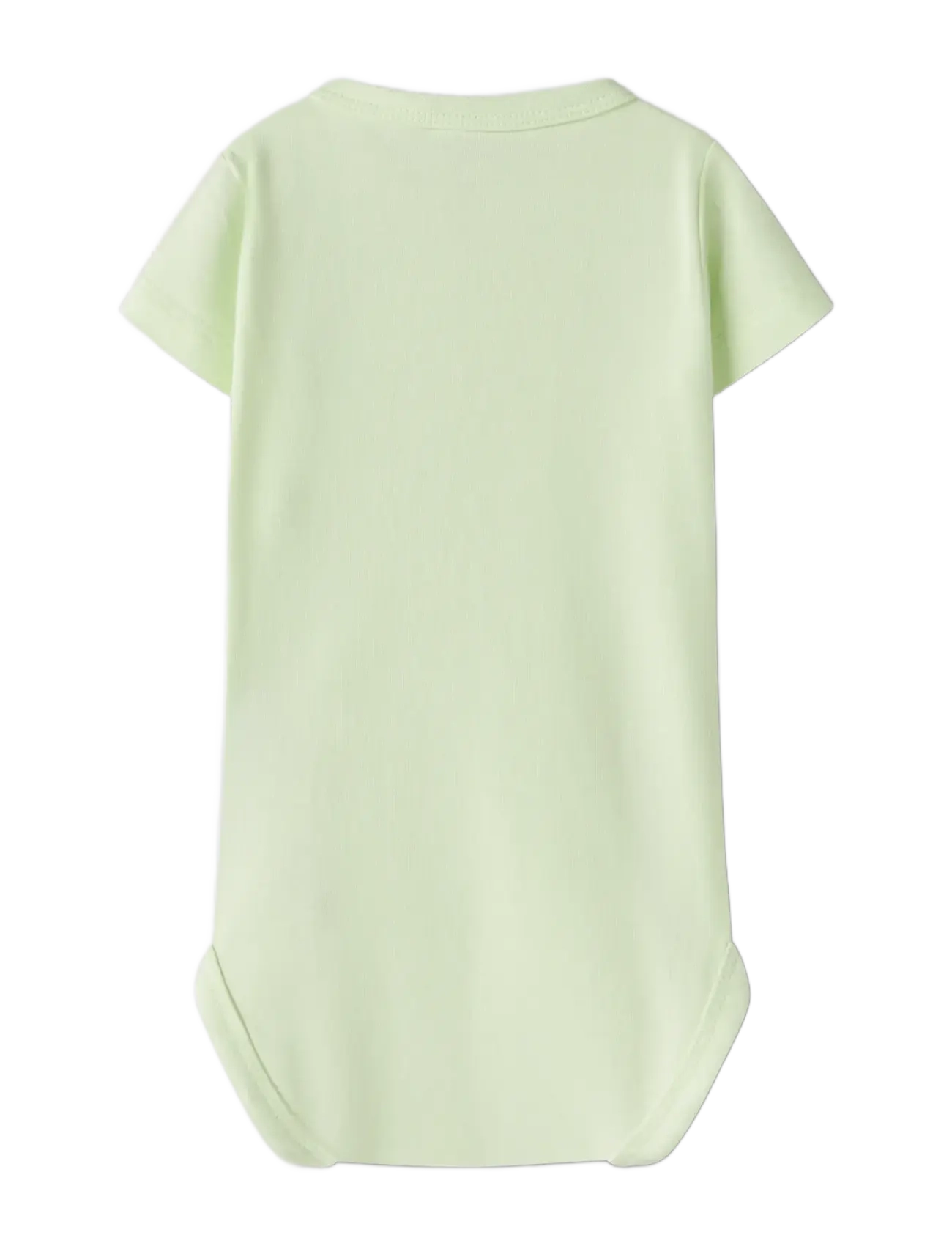 name it - NBMVACION SS WRAP BODY - stutterma samfellur - lime cream - 2