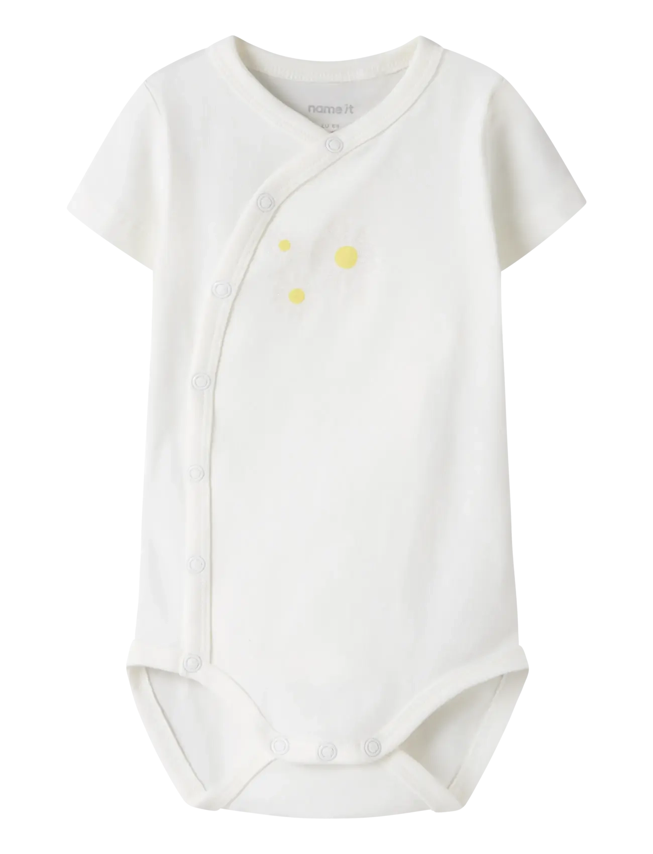 name it NBFVUBIE SS WRAP BODY - Nach Größe einkaufen - CLOUD DANCER / white