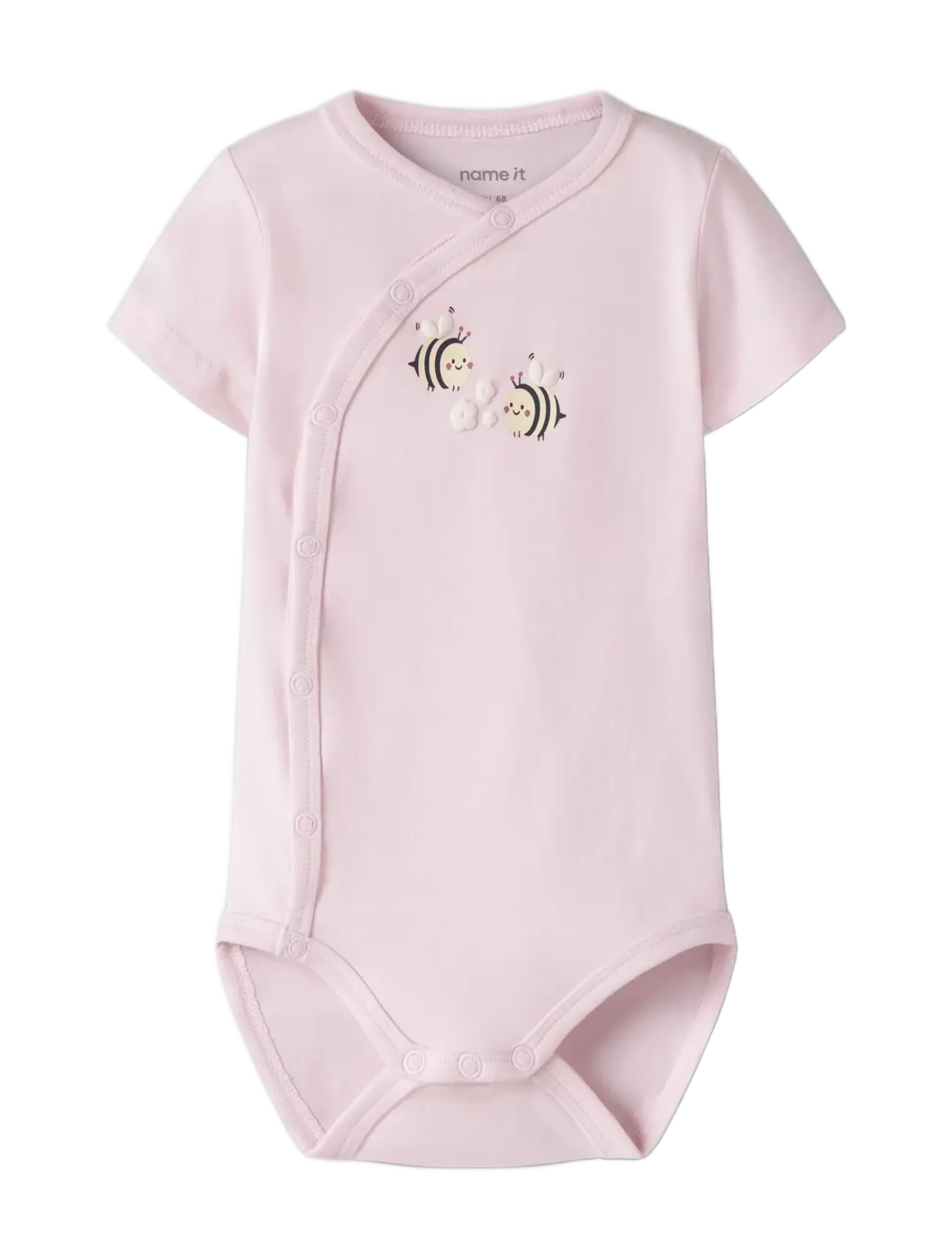 name it - NBFVUBIE SS WRAP BODY - lühikeste varrukatega - cradle pink - 2