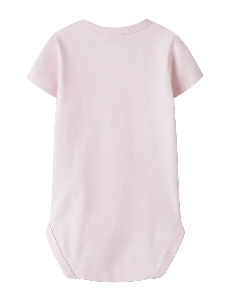 name it - NBFVUBIE SS WRAP BODY - kurzärmelig - cradle pink - 2