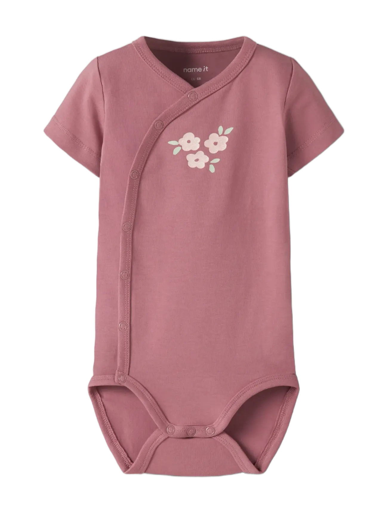 name it - NBFVUBIE SS WRAP BODY - lowest prices - mesa rose - 2