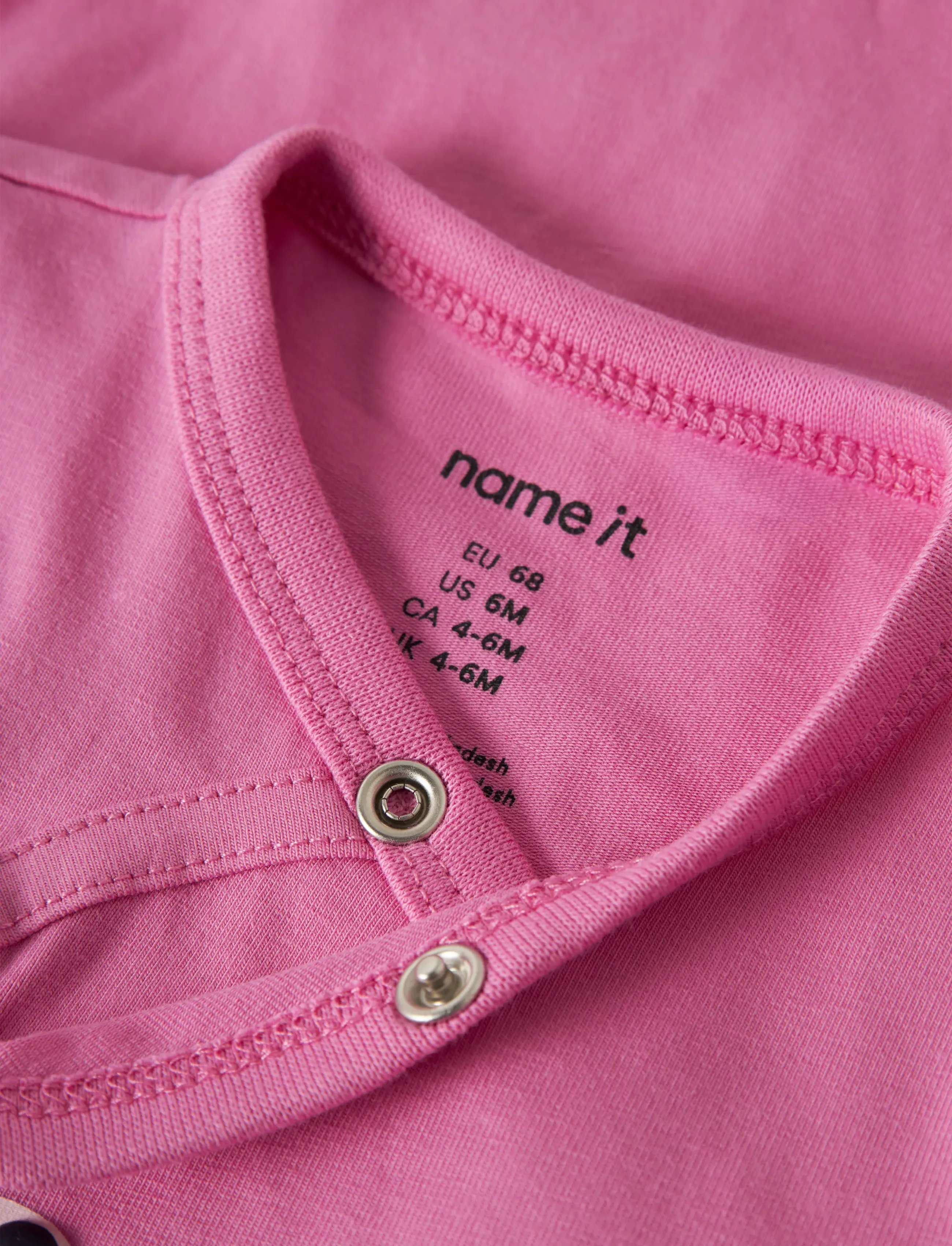 name it - NBFVUBIE SS WRAP BODY - kortärmade bodysuits - strawberry moon - 3