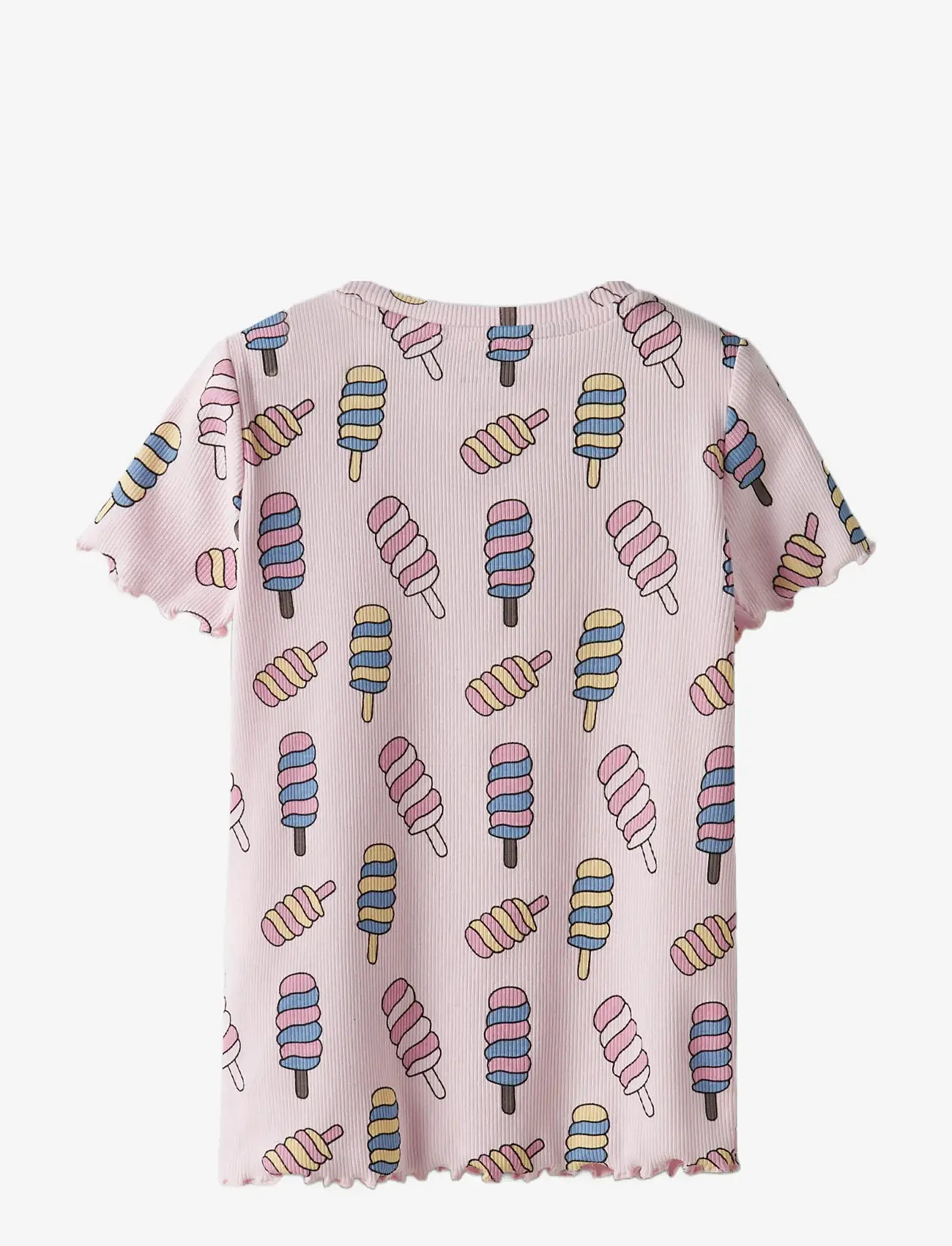 name it - NMFVEMMA AOP SS SLIM TOP - lühikeste varrukatega t-särgid - ballerina - 2