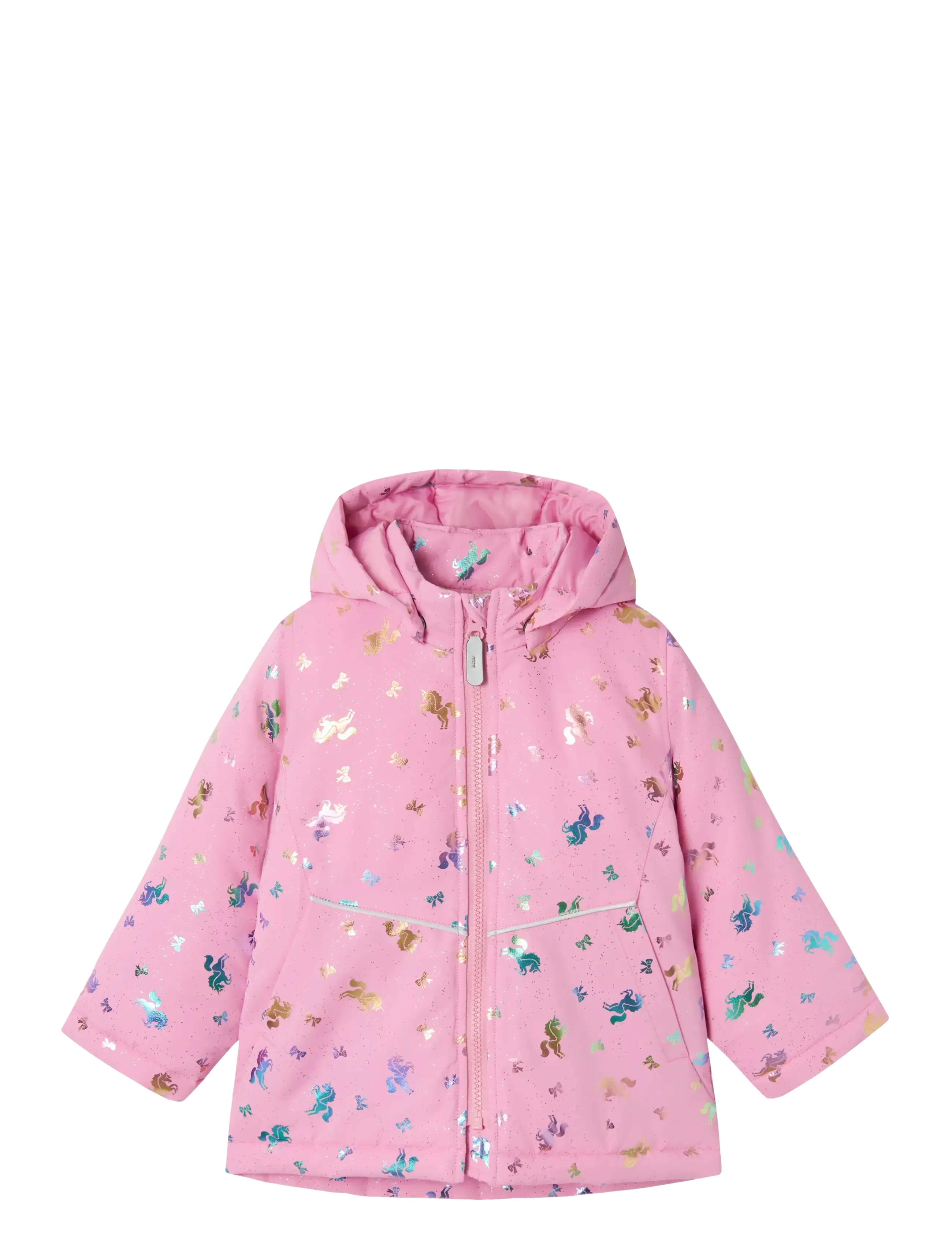 name it NMFMAXI JACKET FOIL NOOS - Yttertøy - MOONLITE MAUVE / pink/rose