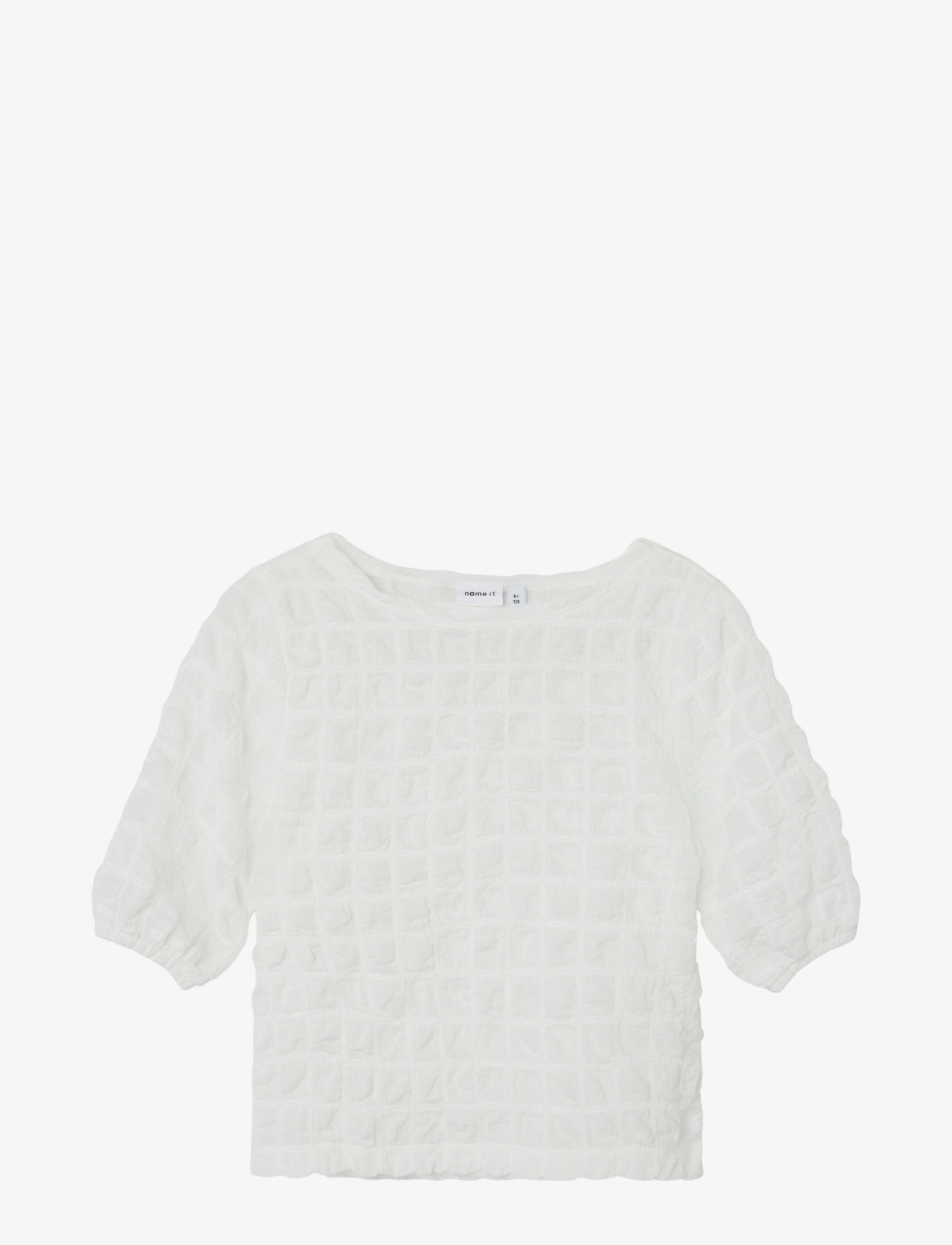 NKFOTINE SS TOP - BRIGHT WHITE
