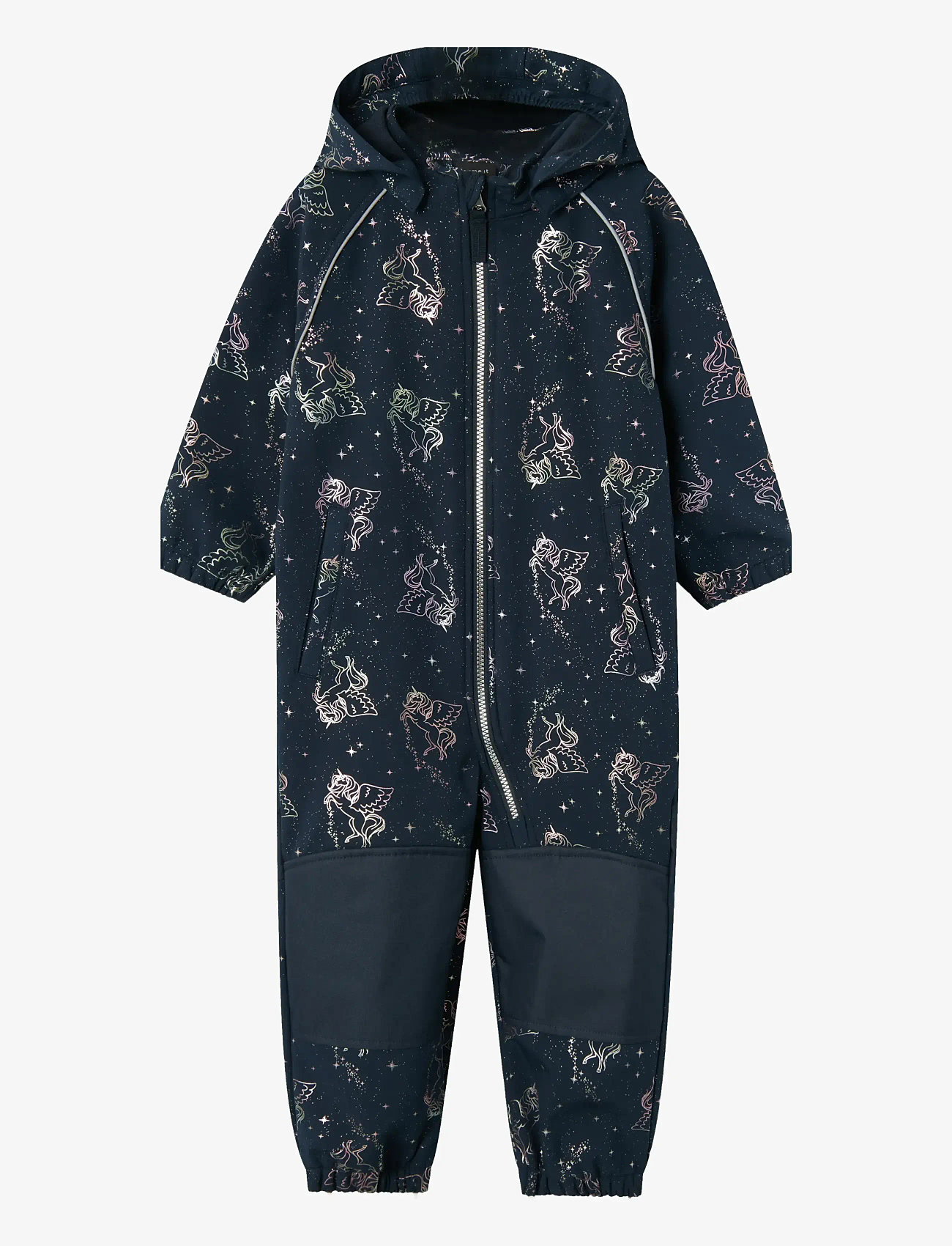 name it - NMFALFA08 SOFTSHELL SUIT FOIL FO NOOS - dark sapphire - 1