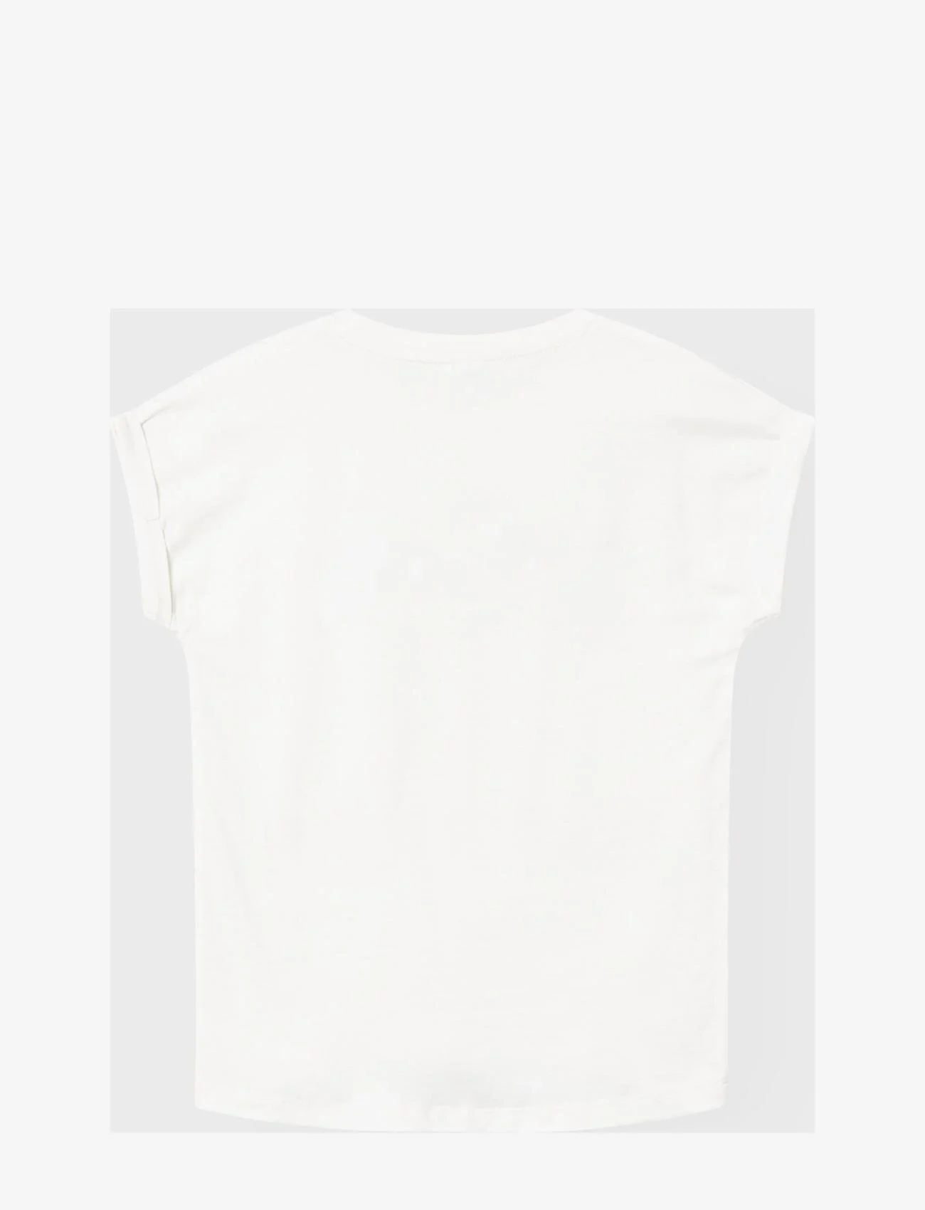 name it - NKFORITA CAPSL TOP - kortærmede t-shirts - white alyssum - 1