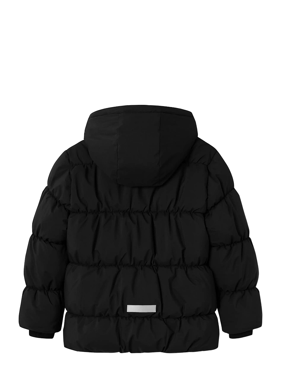 name it - NKFMORNING PUFFER JACKET TB - black - 1