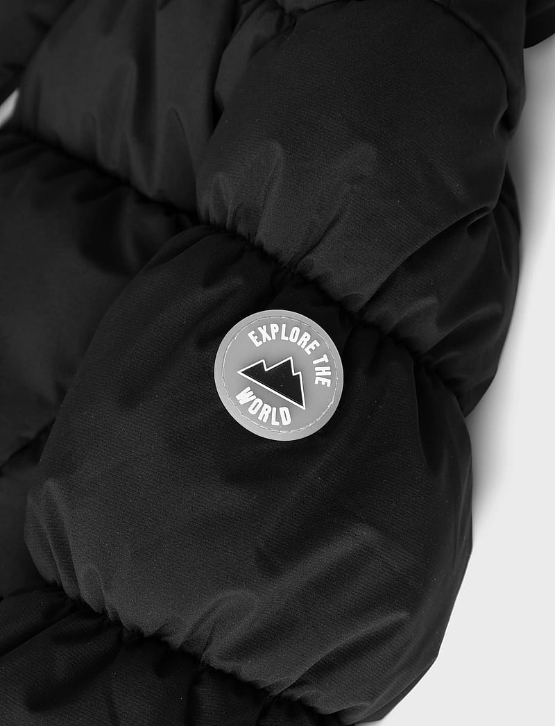 name it - NKFMORNING PUFFER JACKET TB - black - 2