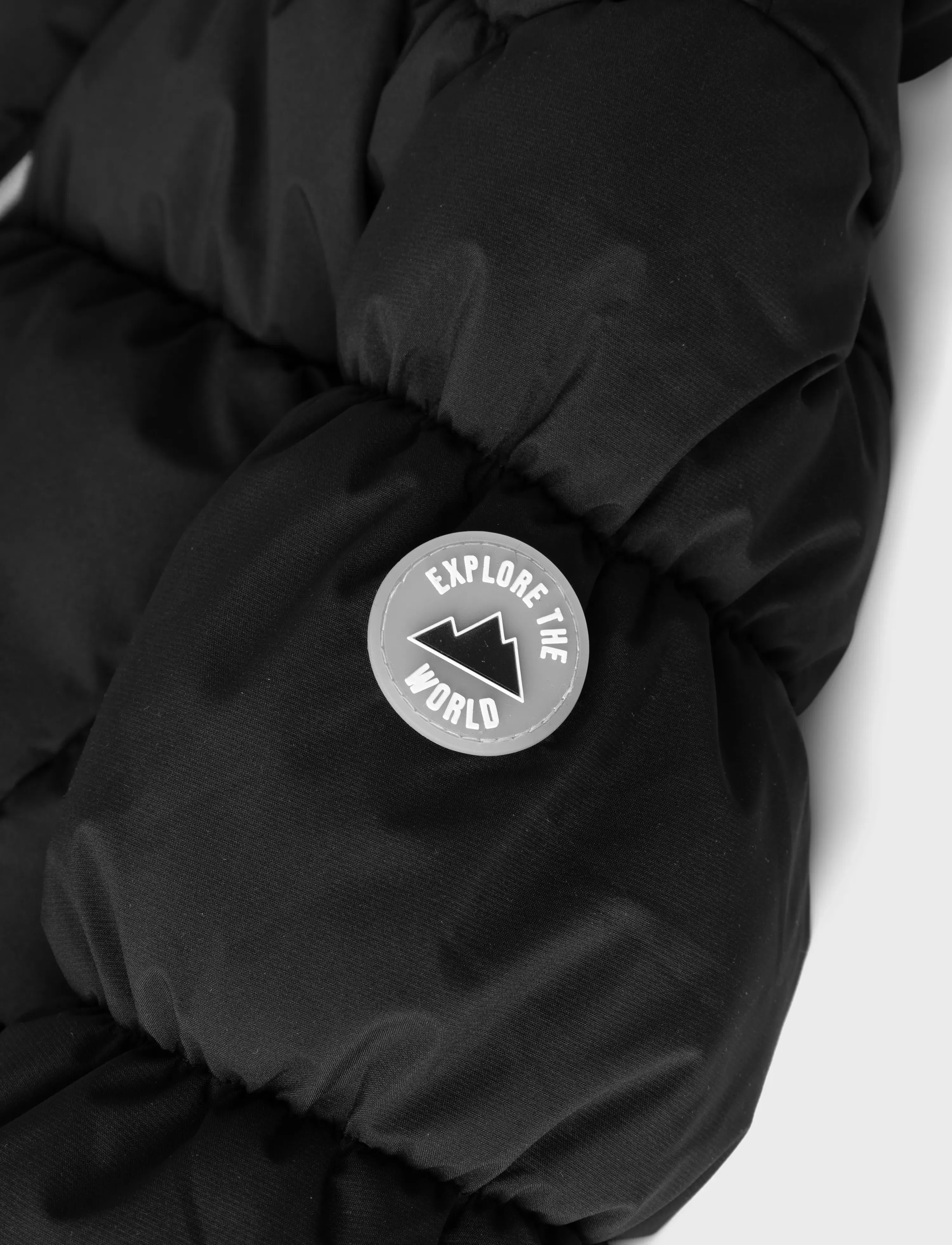name it - NKFMORNING PUFFER JACKET TB - black - 2