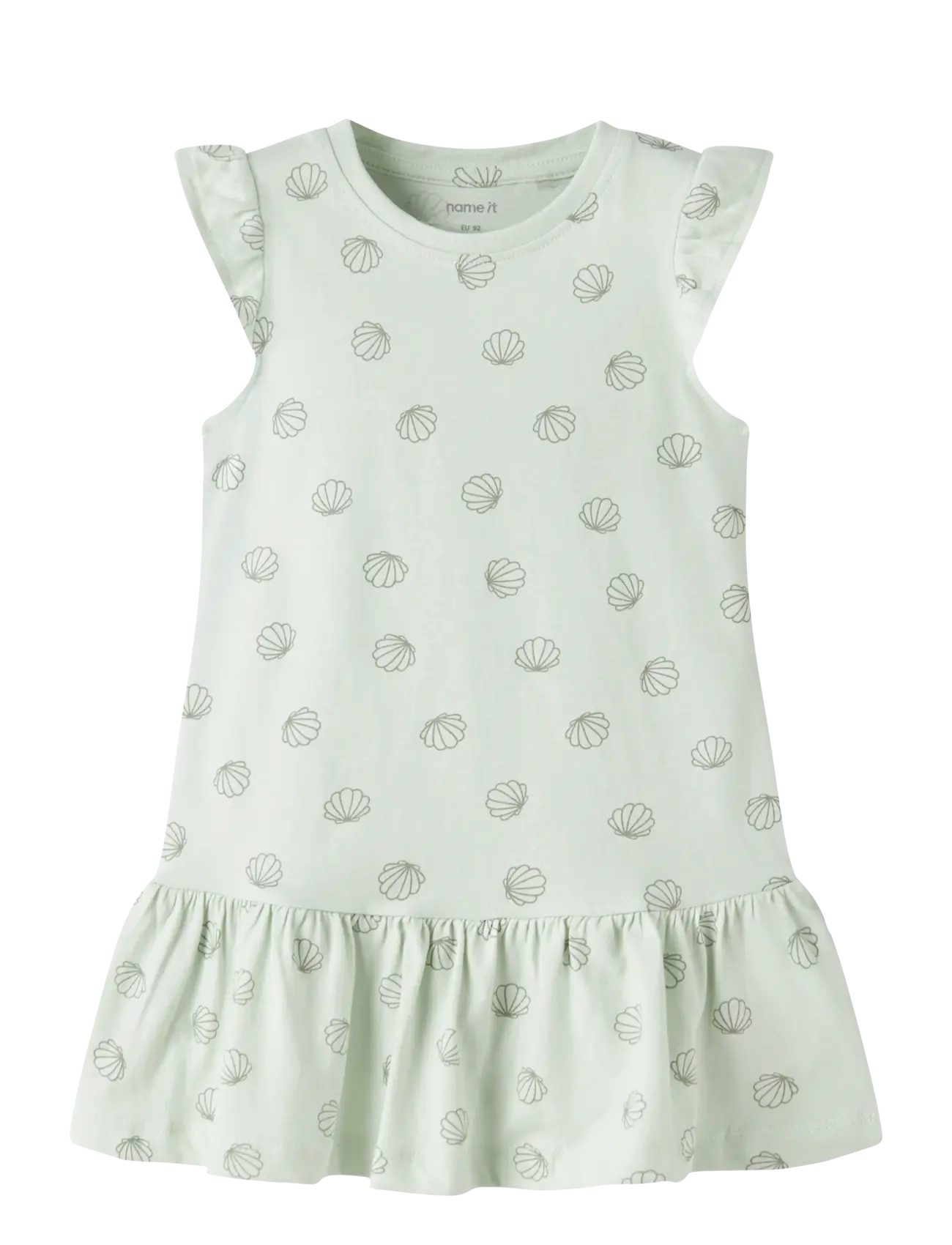 name it NMFVIDA CAPSL DRESS - Klänningar - PALE AQUA / green