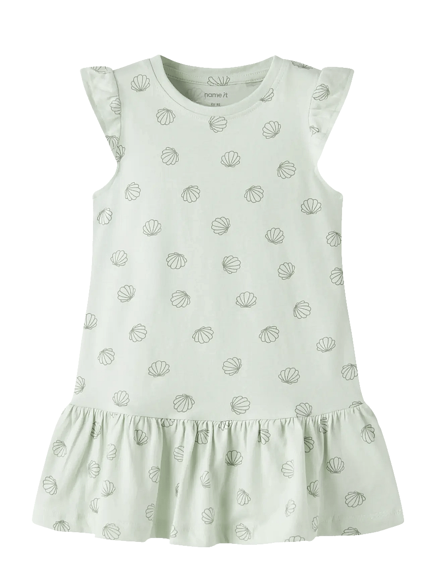 name it - NMFVIDA CAPSL DRESS - lühikeste varrukatega vabaajakleidid - pale aqua - 0