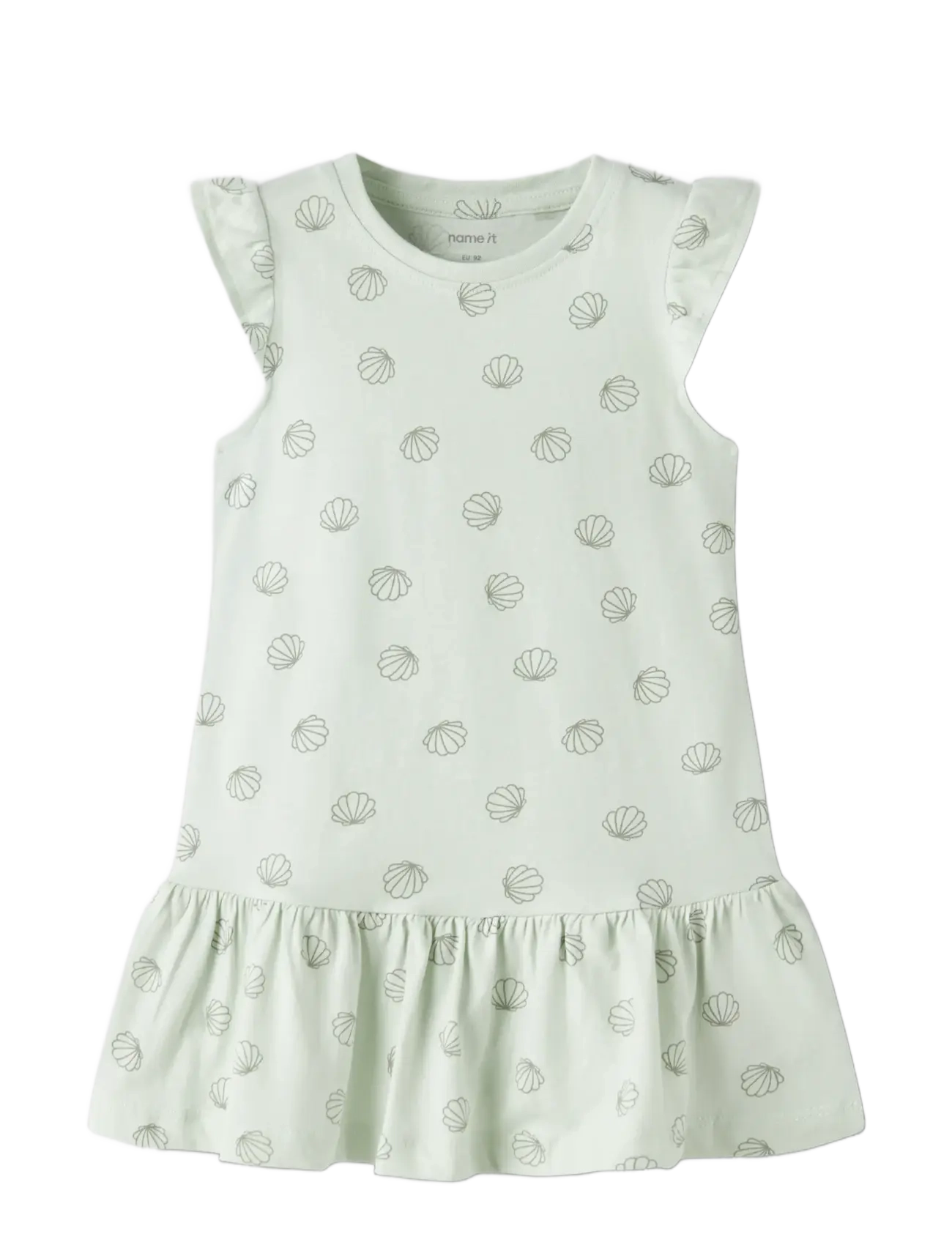 name it - NMFVIDA CAPSL DRESS - lühikeste varrukatega vabaaja kleidid - pale aqua - 2