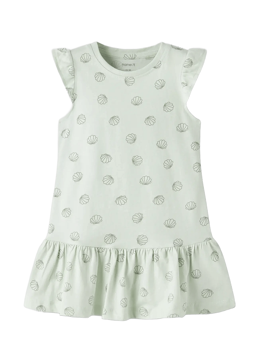 name it - NMFVIDA CAPSL DRESS - lühikeste varrukatega vabaajakleidid - pale aqua - 2