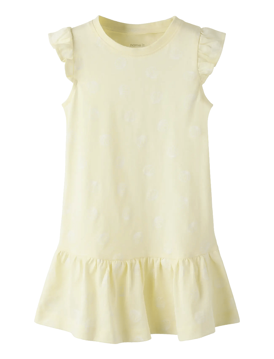 name it - NMFVIDA CAPSL DRESS - kortärmade vardagsklänningar - pear sorbet - 0