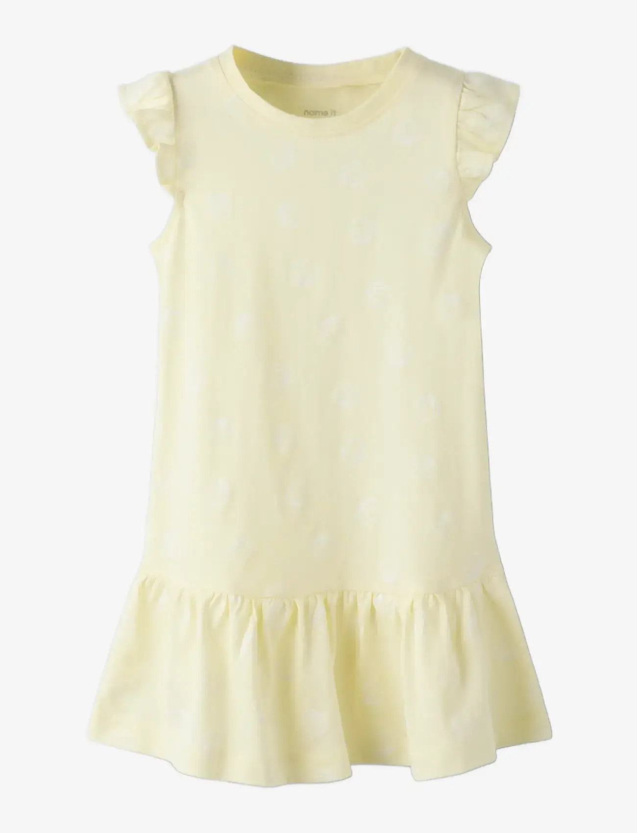 name it - NMFVIDA CAPSL DRESS - kurzärmelige freizeitkleider - pear sorbet - 2