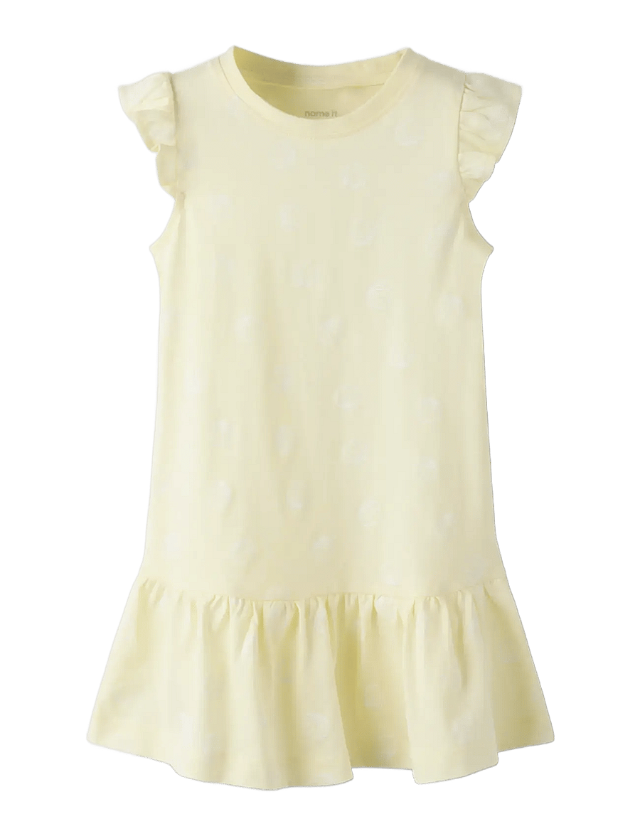 name it - NMFVIDA CAPSL DRESS - kortärmade vardagsklänningar - pear sorbet - 2