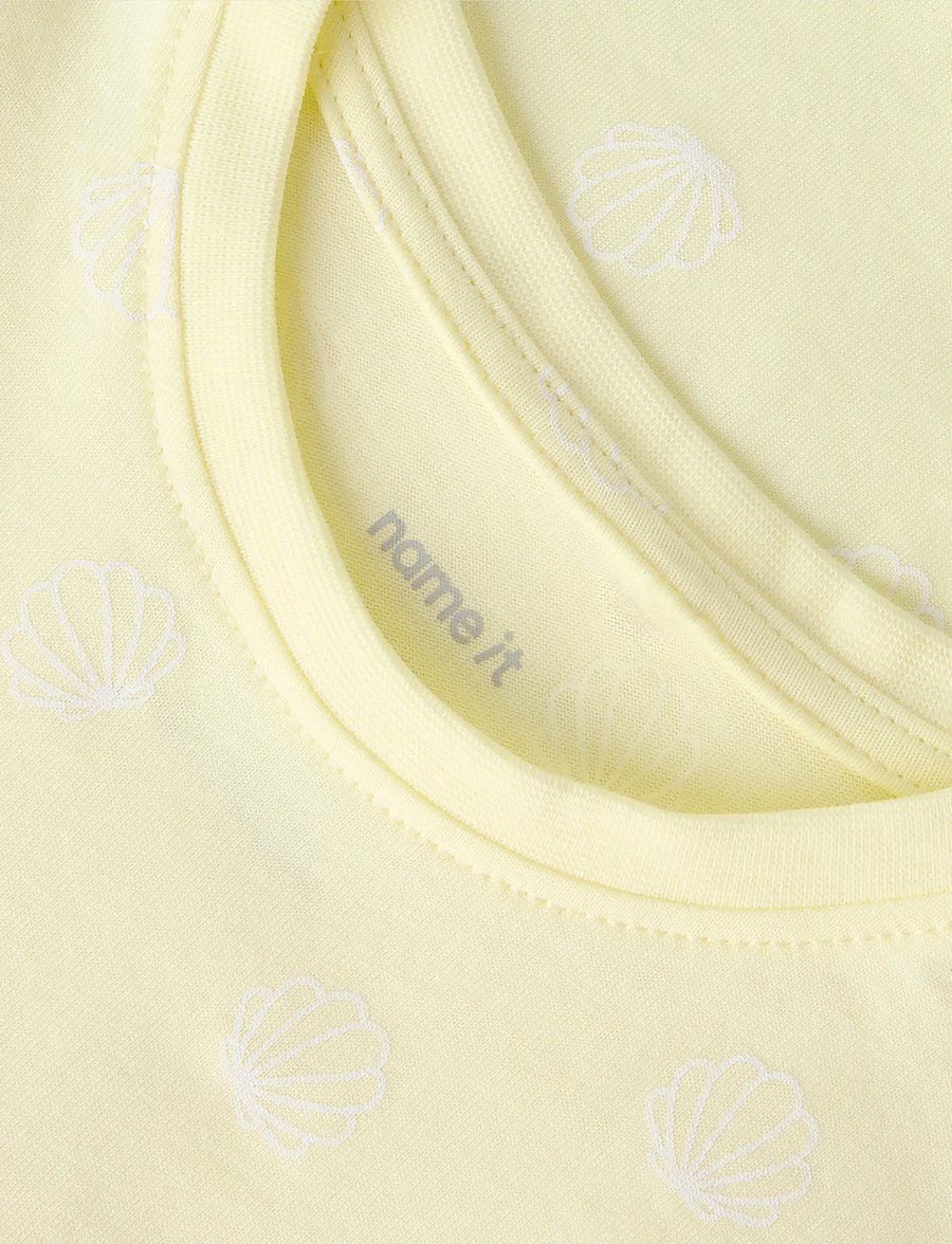 name it - NMFVIDA CAPSL DRESS - kortärmade vardagsklänningar - pear sorbet - 3