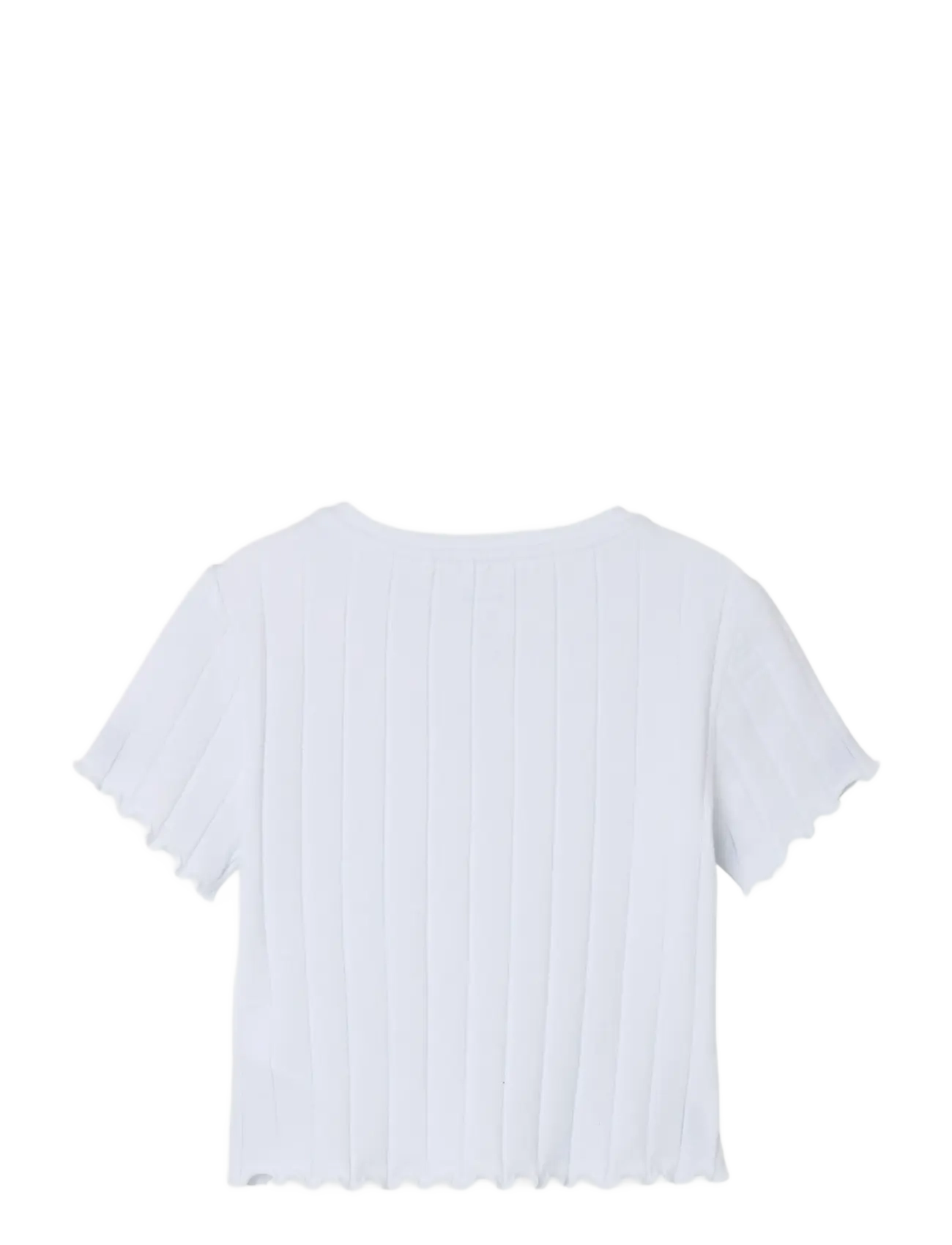 name it - NKFNORALINA SS CROP TOP NOOS - kortärmade t-shirts - bright white - 1