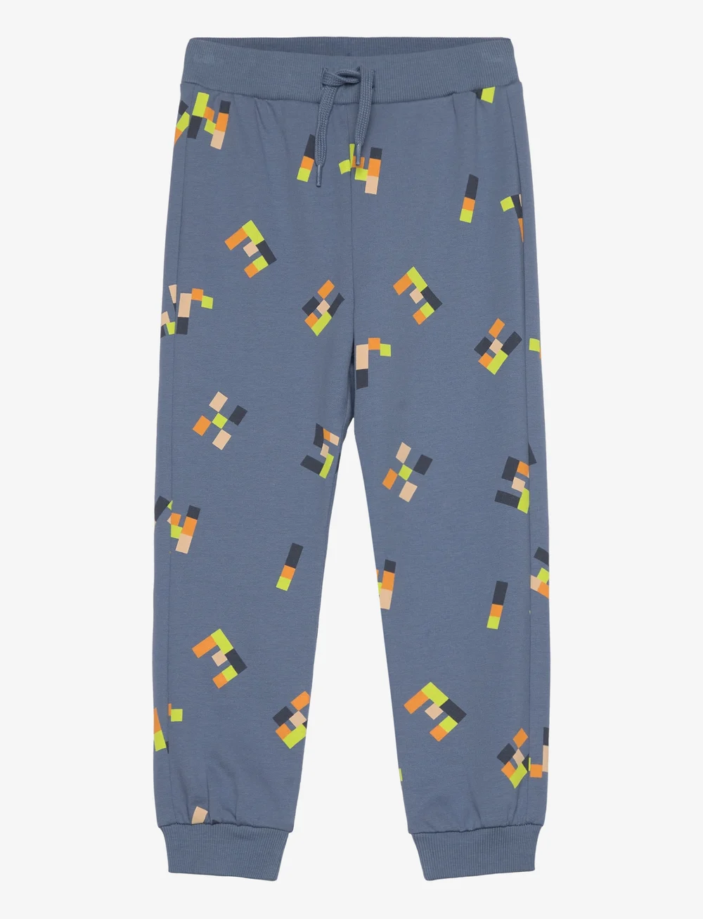 name it - NMMLEORE SWE PANT BRU PB - jogginghosen - bluefin - 1