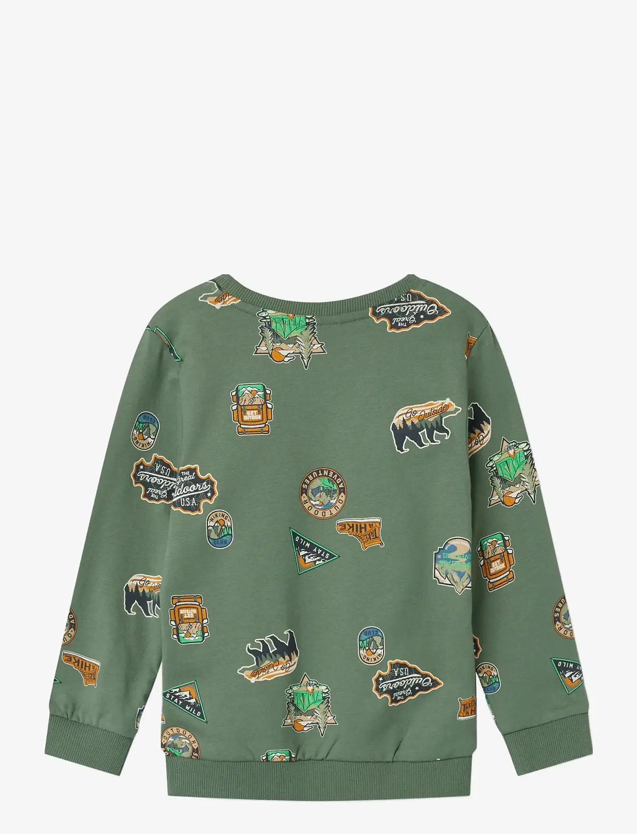 name it - NMMNENNO LS SWE BRU PB - dressipluusid - laurel wreath - 1