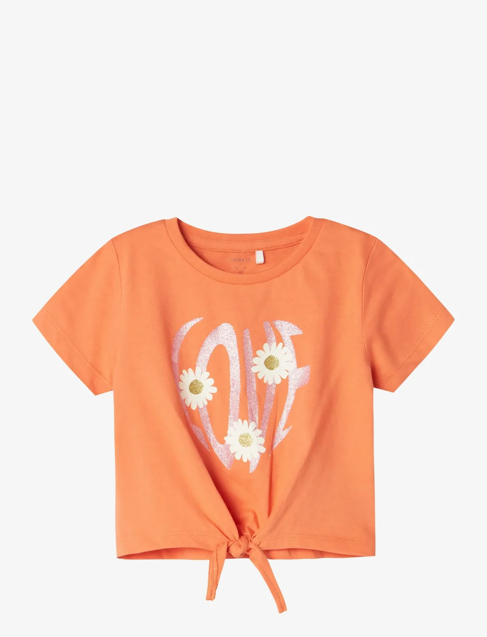 name it - NMFKIKATIE SS SHORT TOP PB - kurzärmelige - coral quartz - 0