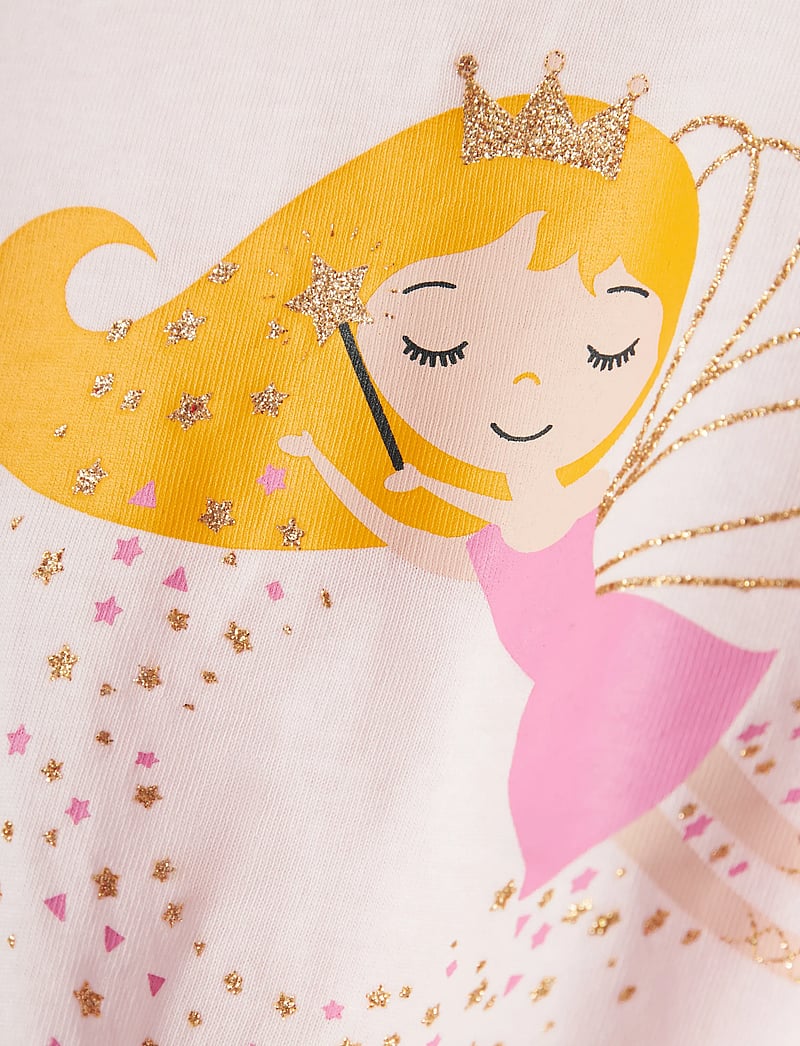 name it - NMFKIKATIE SS SHORT TOP PB - kortærmede t-shirts - festival bloom - 0