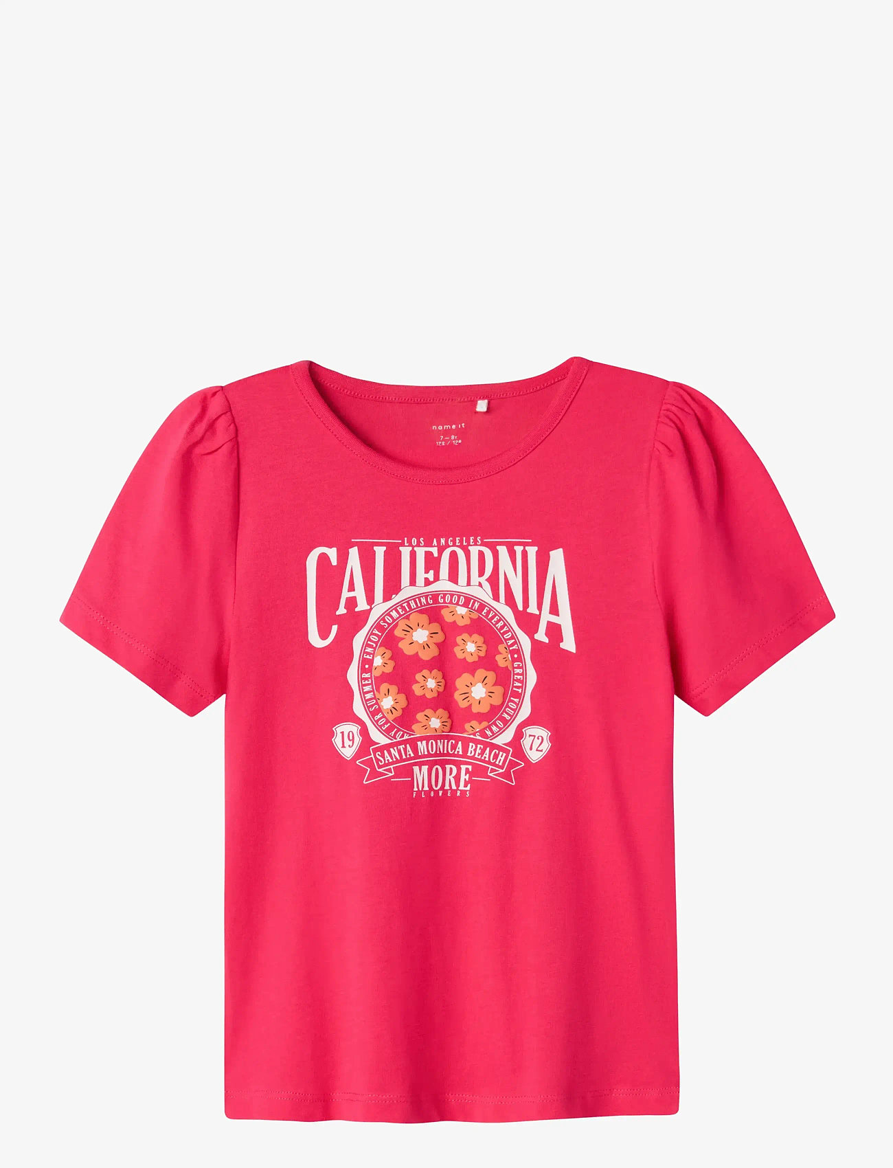 name it - NKFKIAMI SS TOP PB - raspberry sorbet - 0