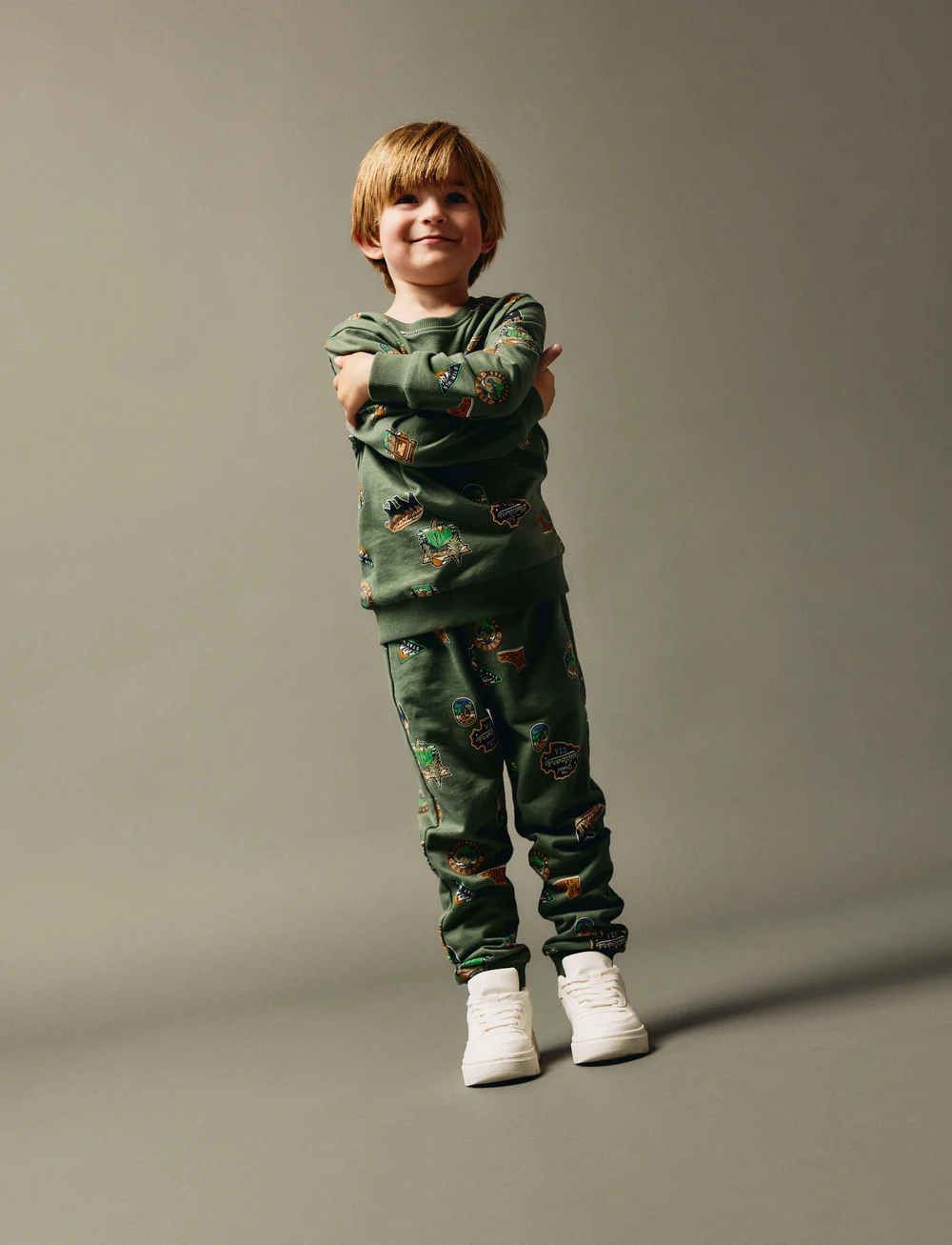 name it - NMMNENNO SWEAT PANT BRU PB - sweatpants - laurel wreath - 2