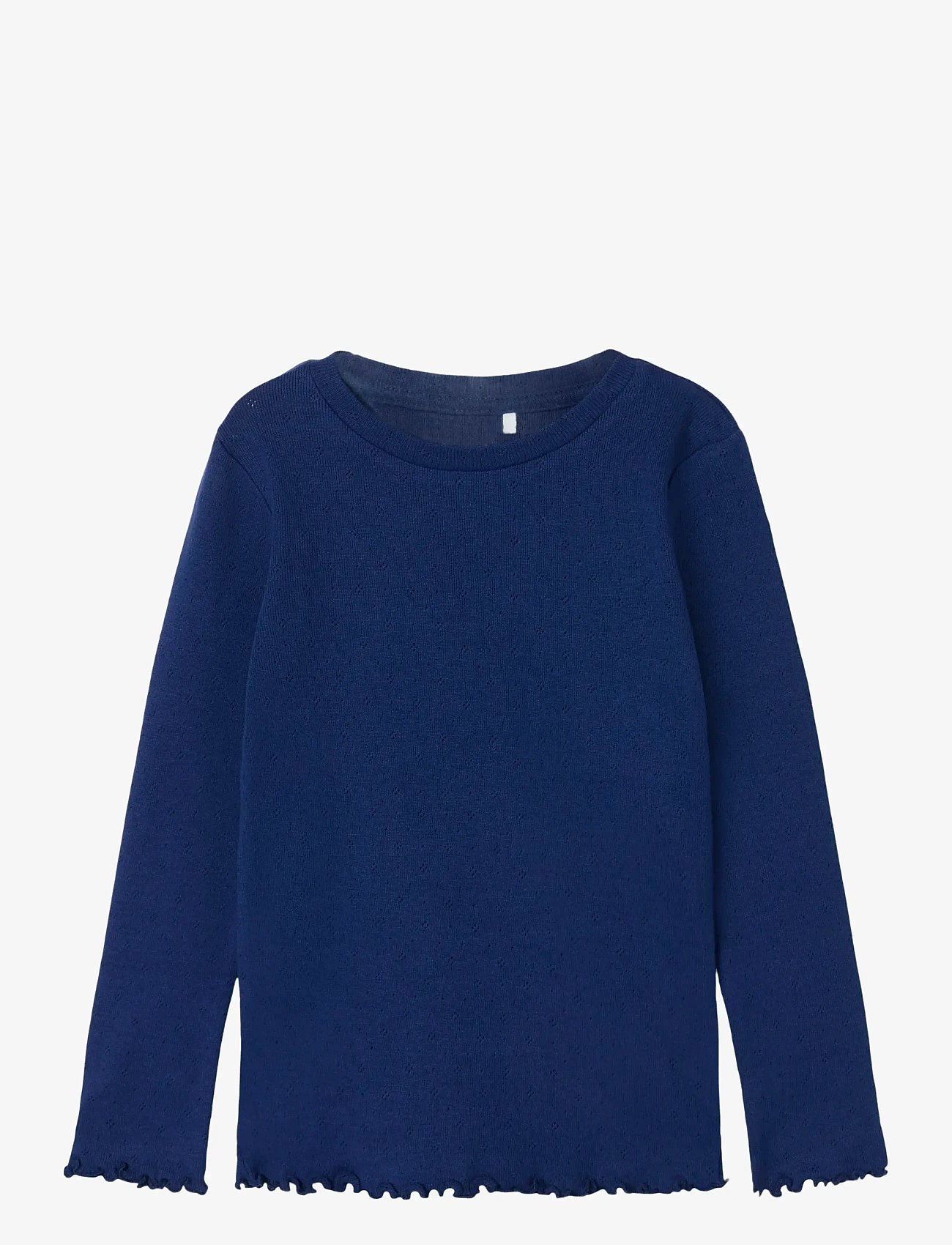 name it - NMFNIMISA LS SLIM TOP - beacon blue - 0