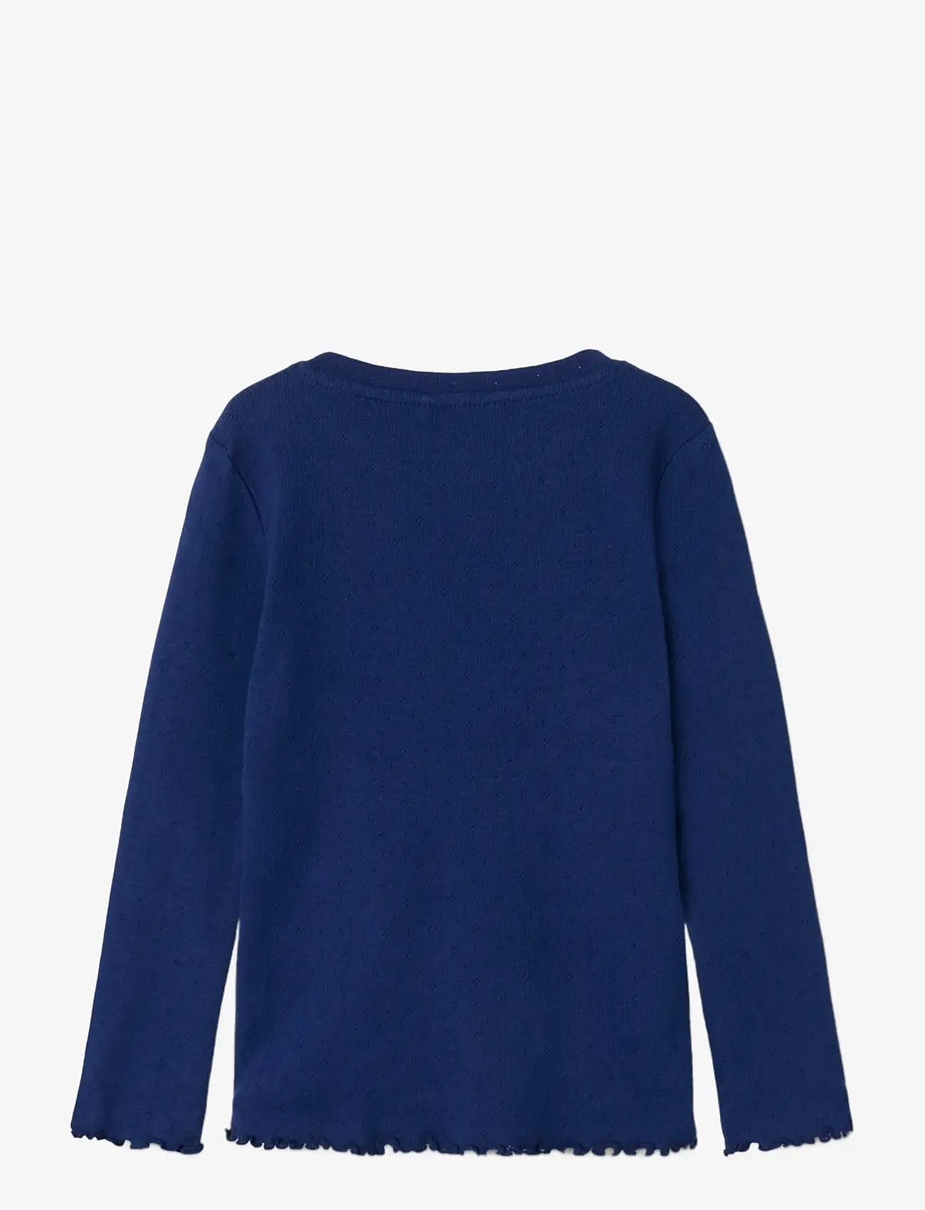 name it - NMFNIMISA LS SLIM TOP - beacon blue - 1