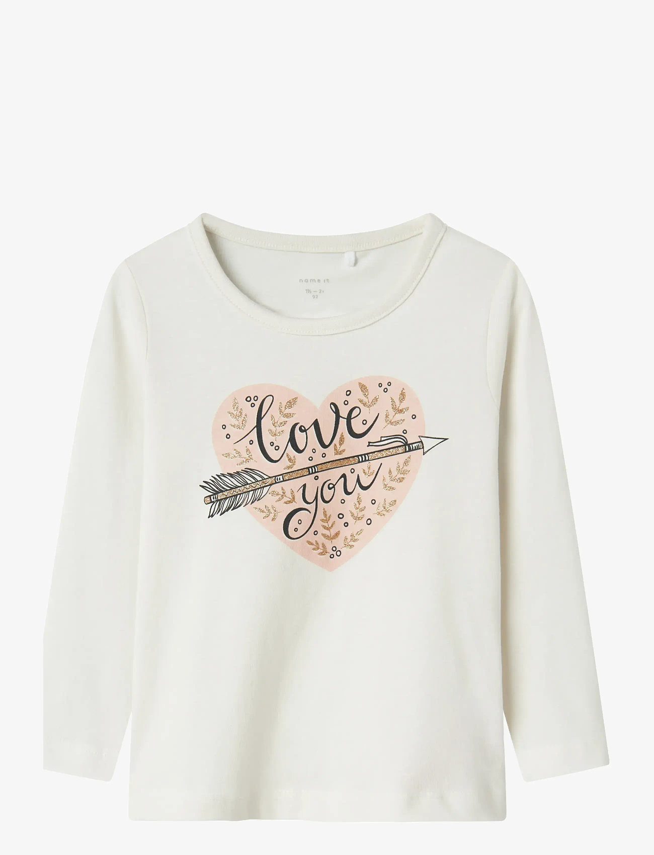 name it - NMFOLISIA LS TOP PB - herbstliche kleidung - jet stream - 0