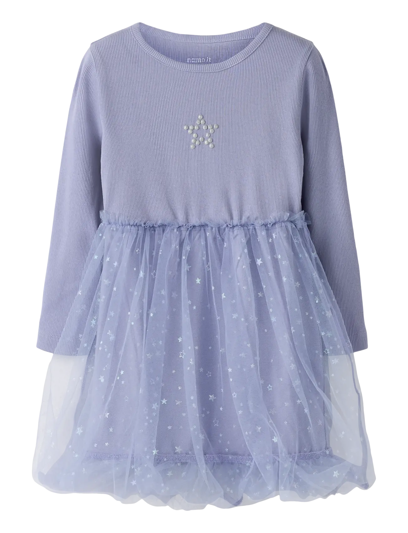 name it NMFRARANA LS DRESS PB - Kleidung - LAVENDER ICING / purple