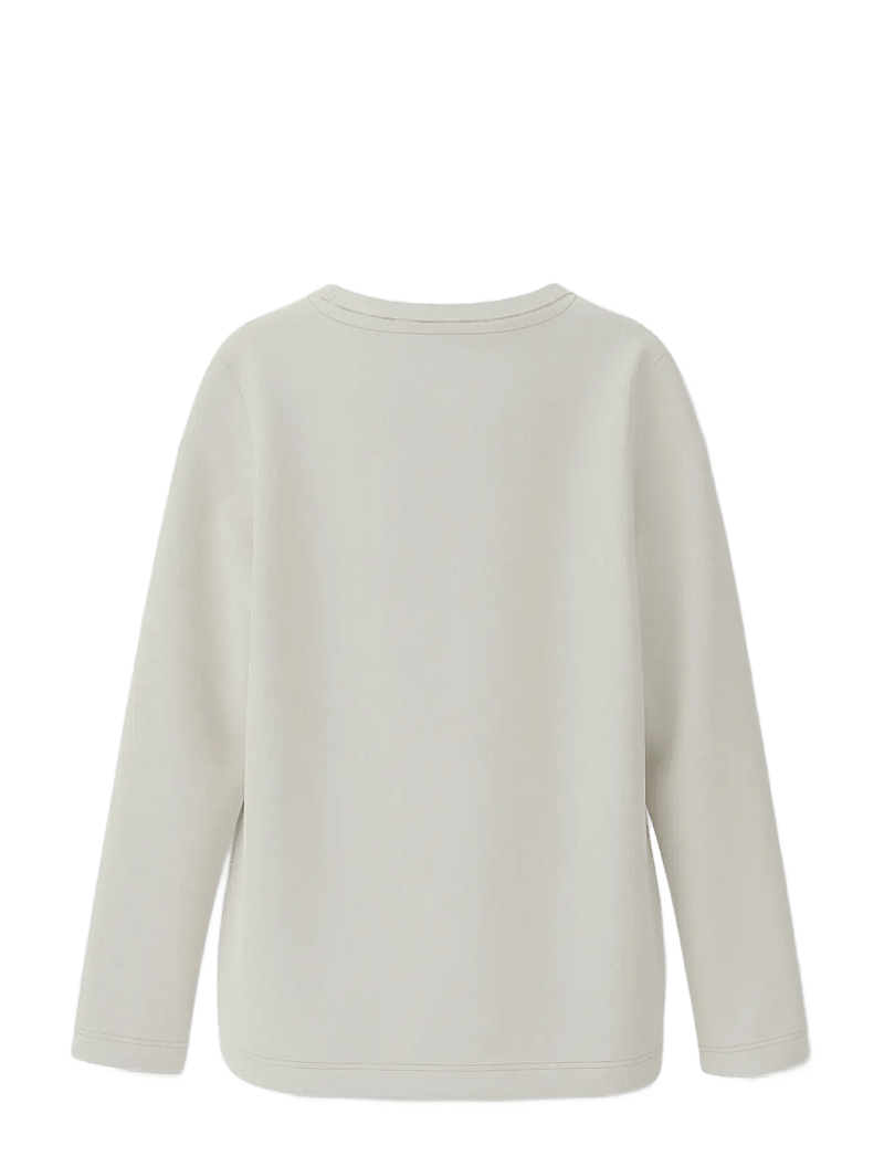 name it - NKFOLISIA LS TOP PB - langærmede t-shirts - jet stream - 1