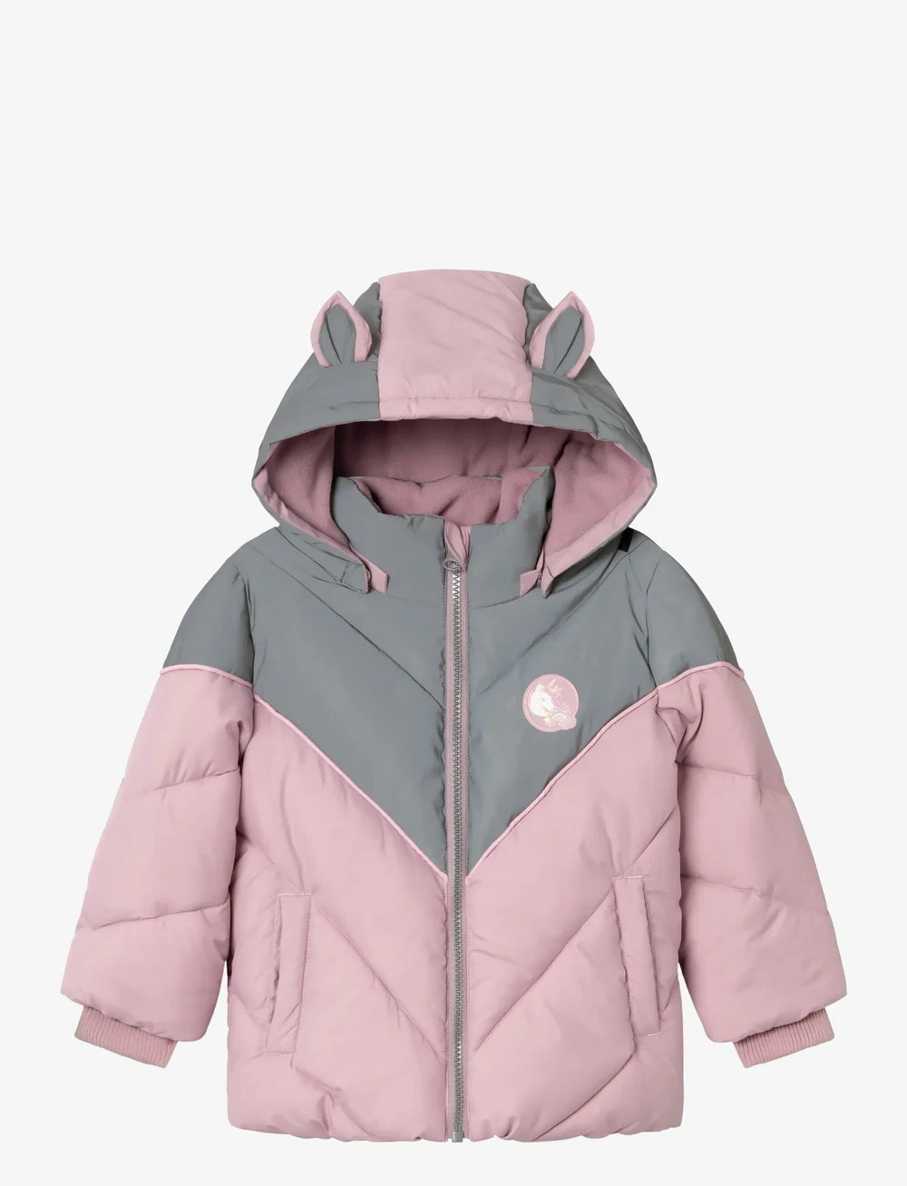 name it - NMFMAREN PUFFER JACKET REF DETAIL - vinterjakker - mauve shadows - 0