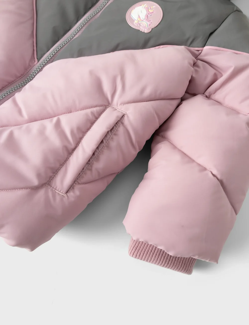 name it - NMFMAREN PUFFER JACKET REF DETAIL - vinterjakker - mauve shadows - 2