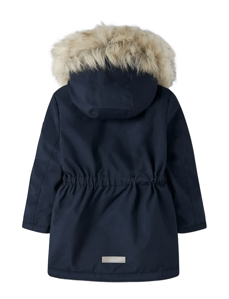 name it - NKFMILLA PARKA JACKET LONG FO NOOS - parkas - dark sapphire - 2