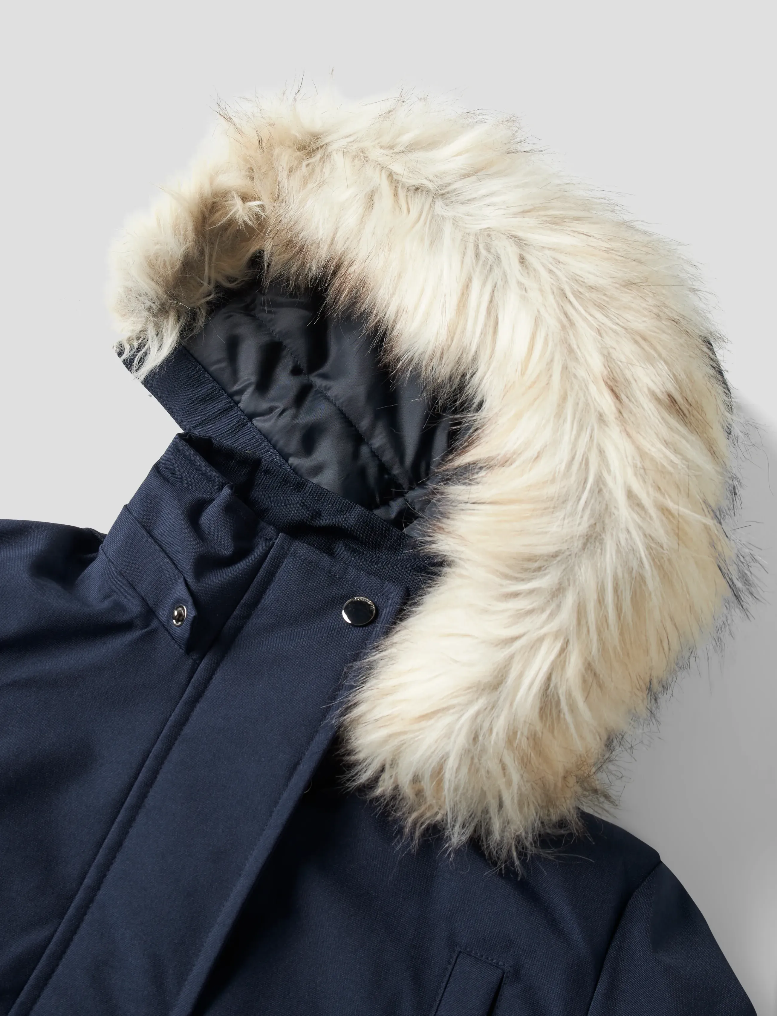 name it - NKFMILLA PARKA JACKET LONG FO NOOS - dark sapphire - 4