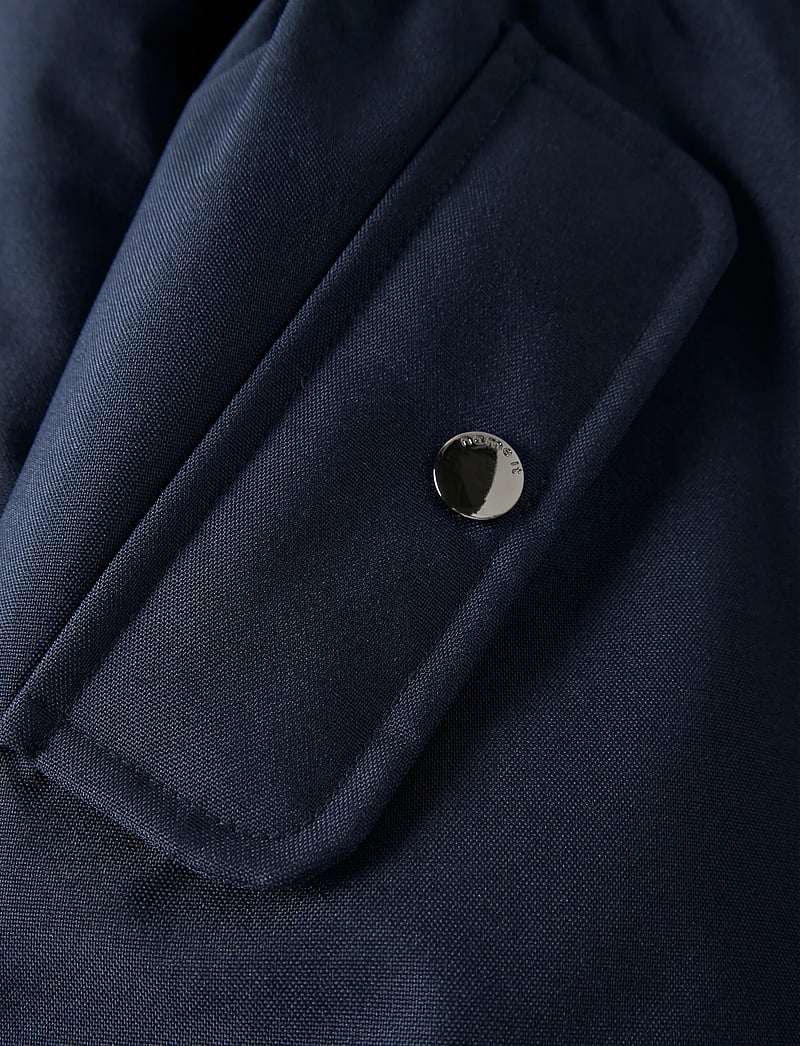 name it - NKFMILLA PARKA JACKET LONG FO NOOS - parkas - dark sapphire - 5