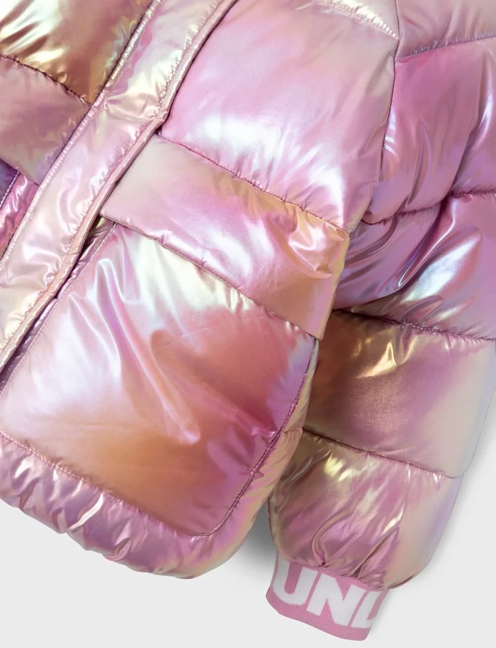 name it - NKFMALAN PUFFER JACKET FOIL - vinterjakker - moonlite mauve - 2