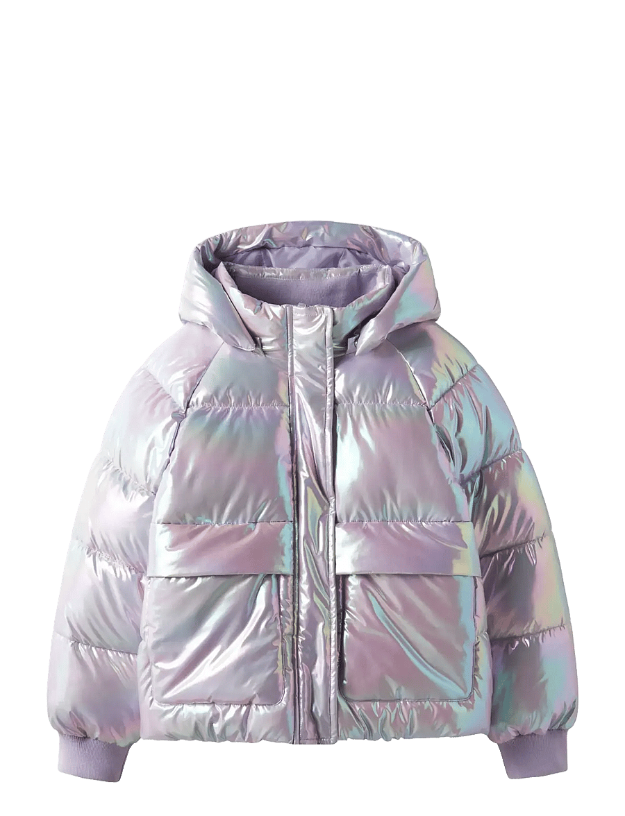 name it - NKFMALAN PUFFER JACKET FOIL - vinterjackor - pastel lilac - 1