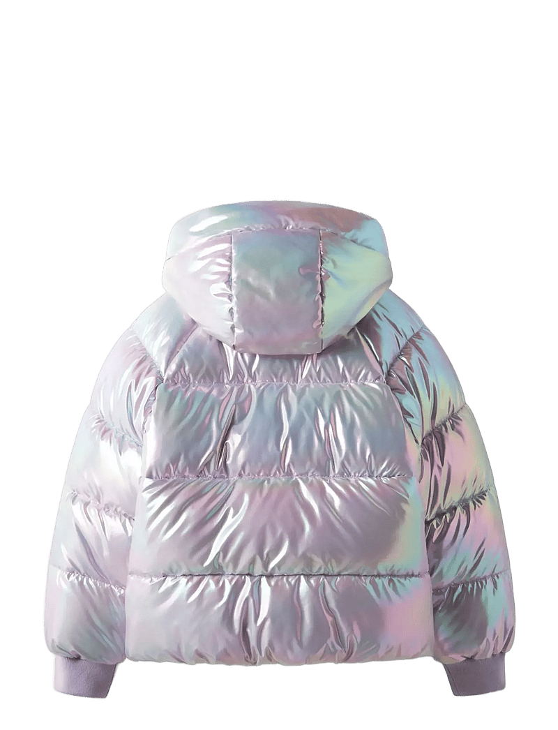 name it - NKFMALAN PUFFER JACKET FOIL - talvejope - pastel lilac - 1
