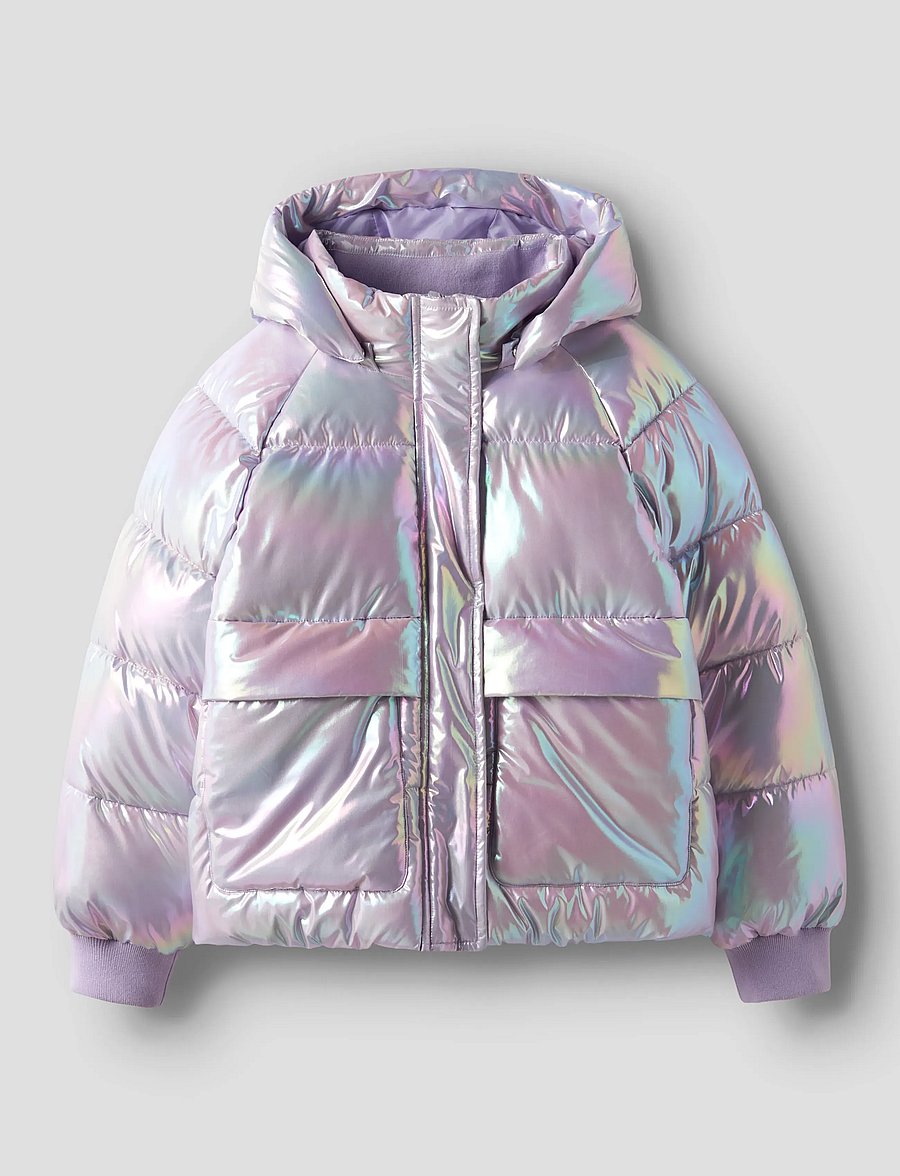 name it - NKFMALAN PUFFER JACKET FOIL - vinterjackor - pastel lilac - 0