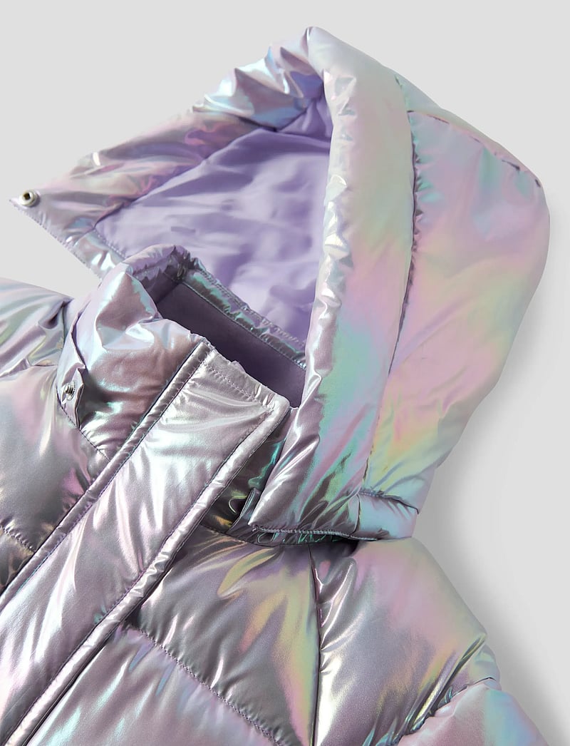 name it - NKFMALAN PUFFER JACKET FOIL - talvejope - pastel lilac - 3