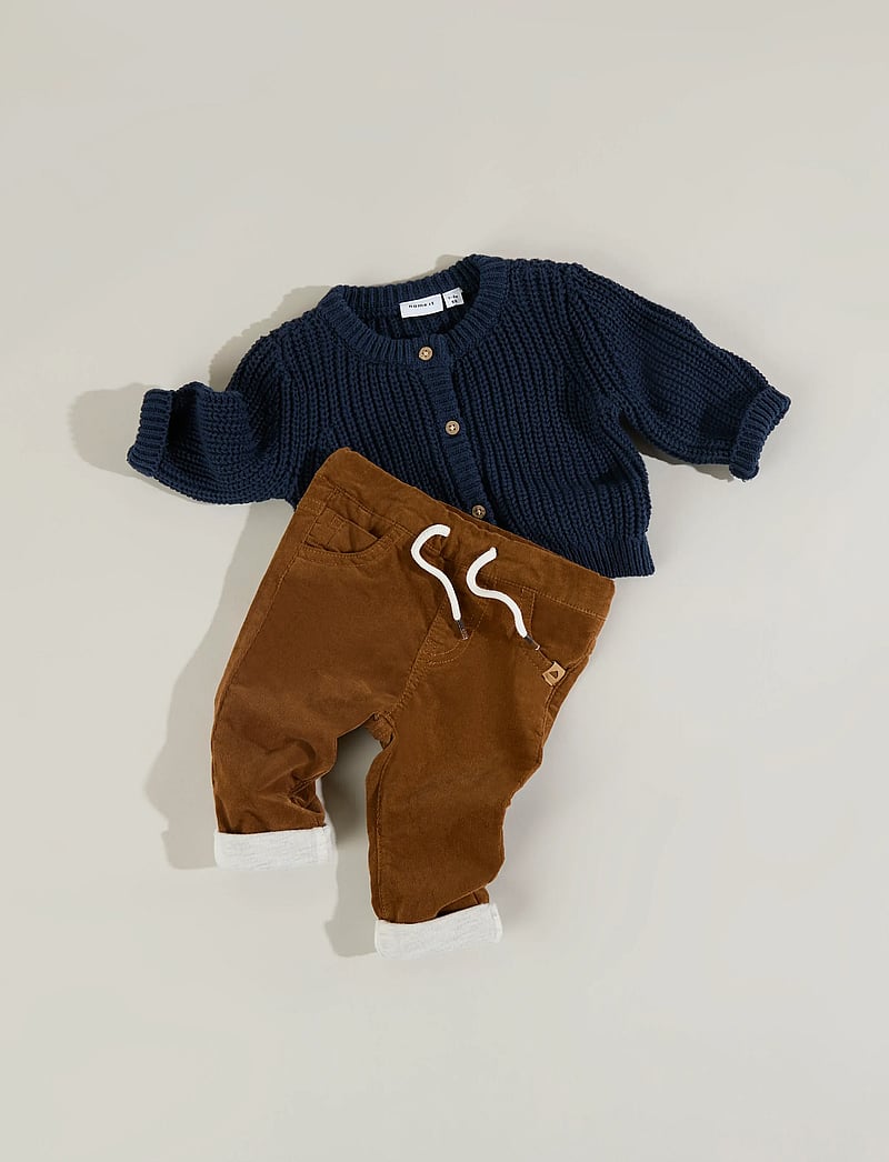 name it - NBMBEN REGULAR CORD PANT WL 4632-YT N - babyhosen - rubber - 3