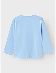 name it - NMNNOEL BABBLARNA LS TOP BFU - långärmade t-shirts - blue bell - 1