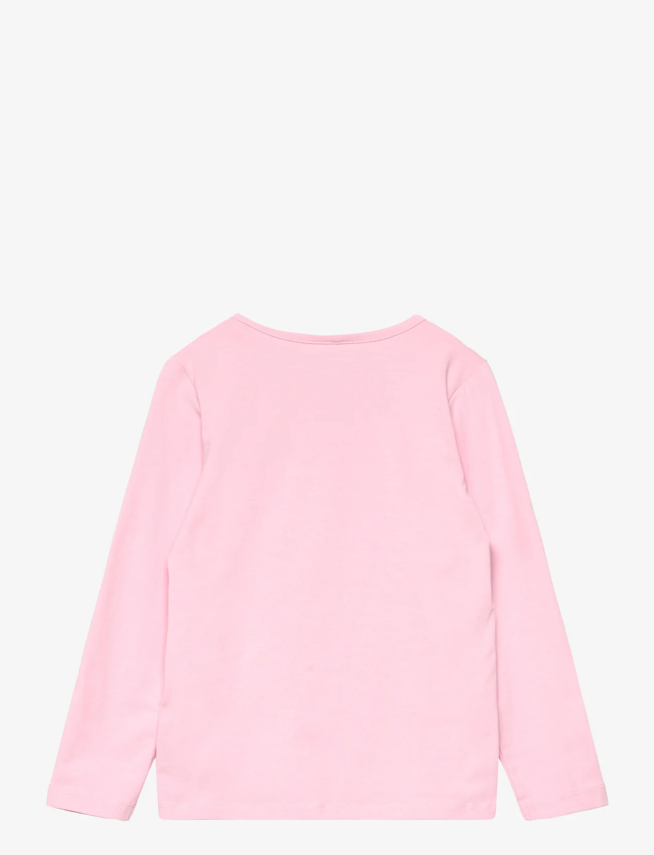 name it - NMNNOEL BABBLARNA LS TOP BFU - langermede t-skjorter - parfait pink - 1