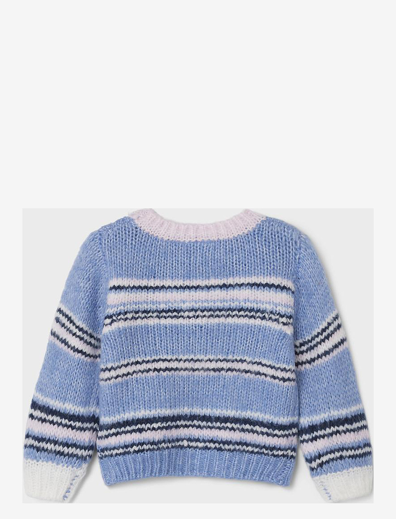 name it - NMFKISINE LS KNIT - jumpers - endless sky - 2